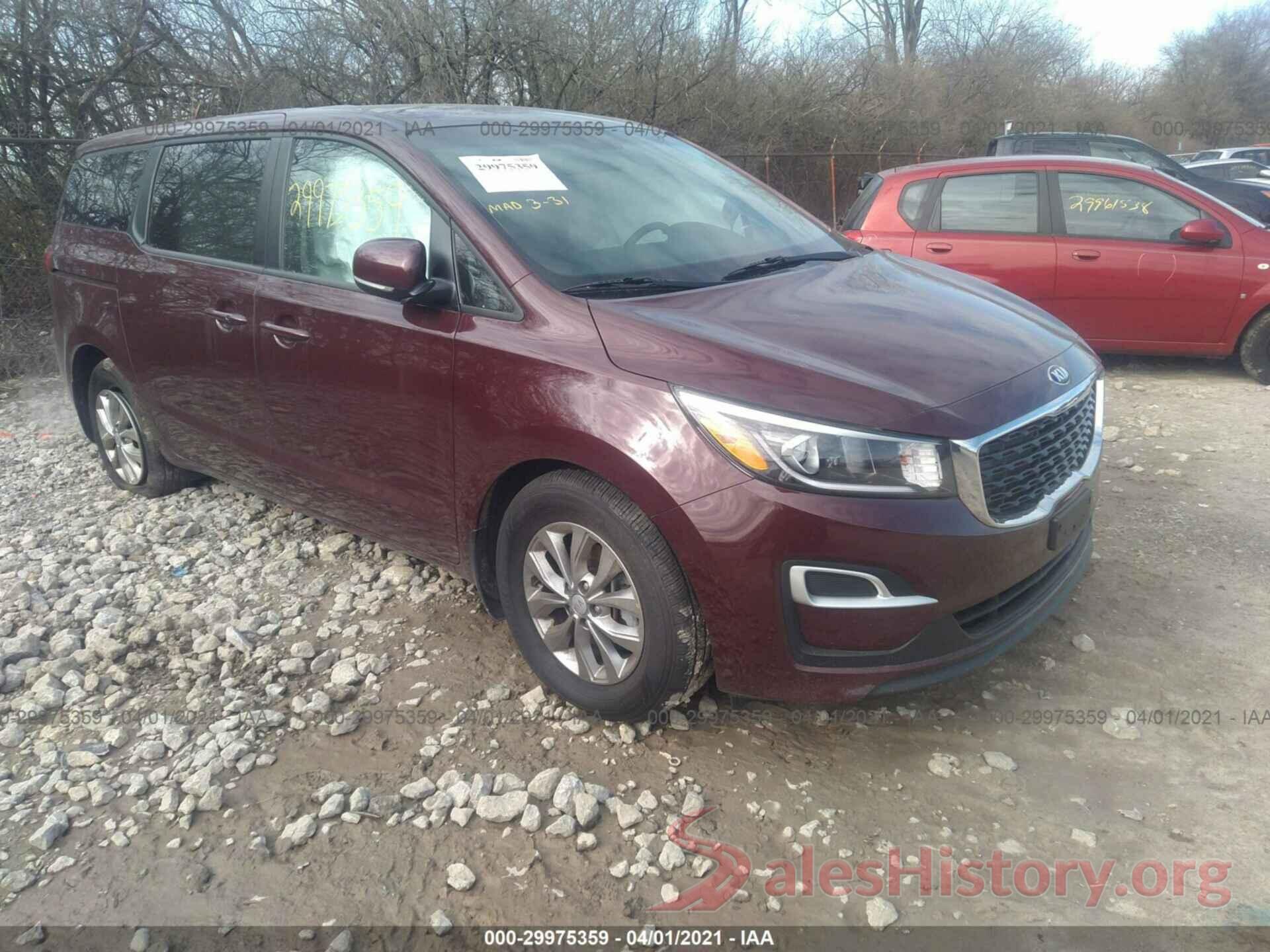 KNDMB5C19K6511106 2019 KIA SEDONA