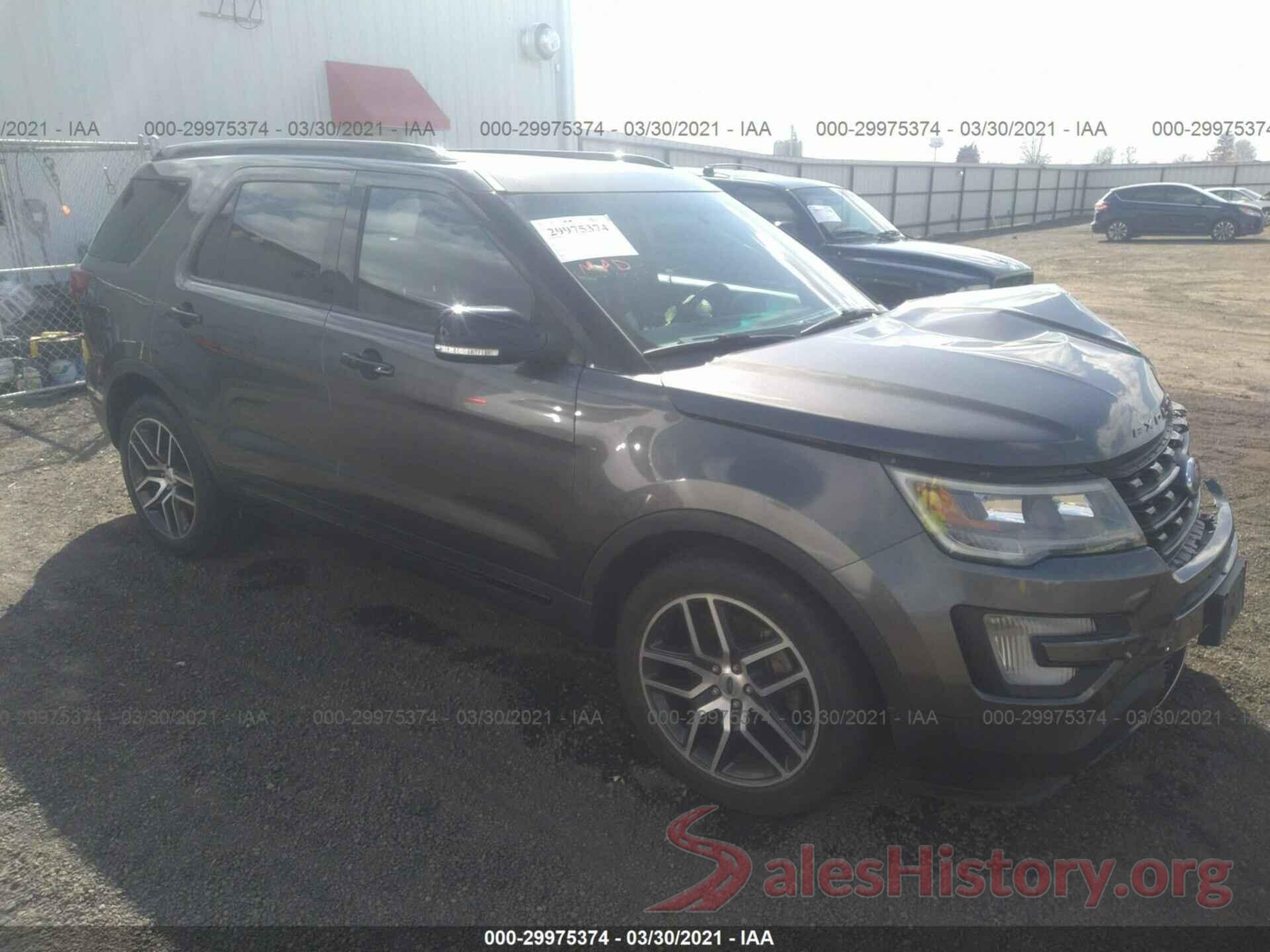 1FM5K8GT0GGD03453 2016 FORD EXPLORER