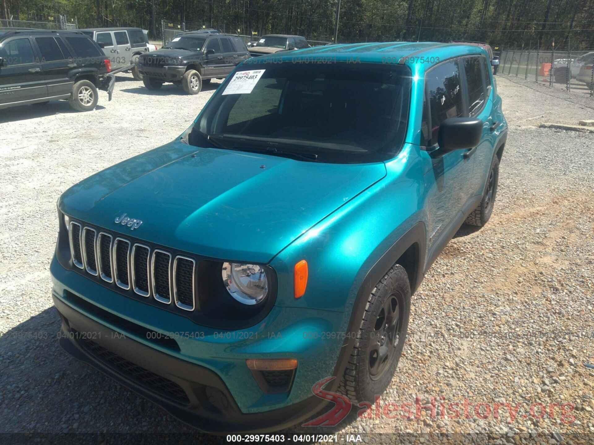 ZACNJAAB6LPL19102 2020 JEEP RENEGADE