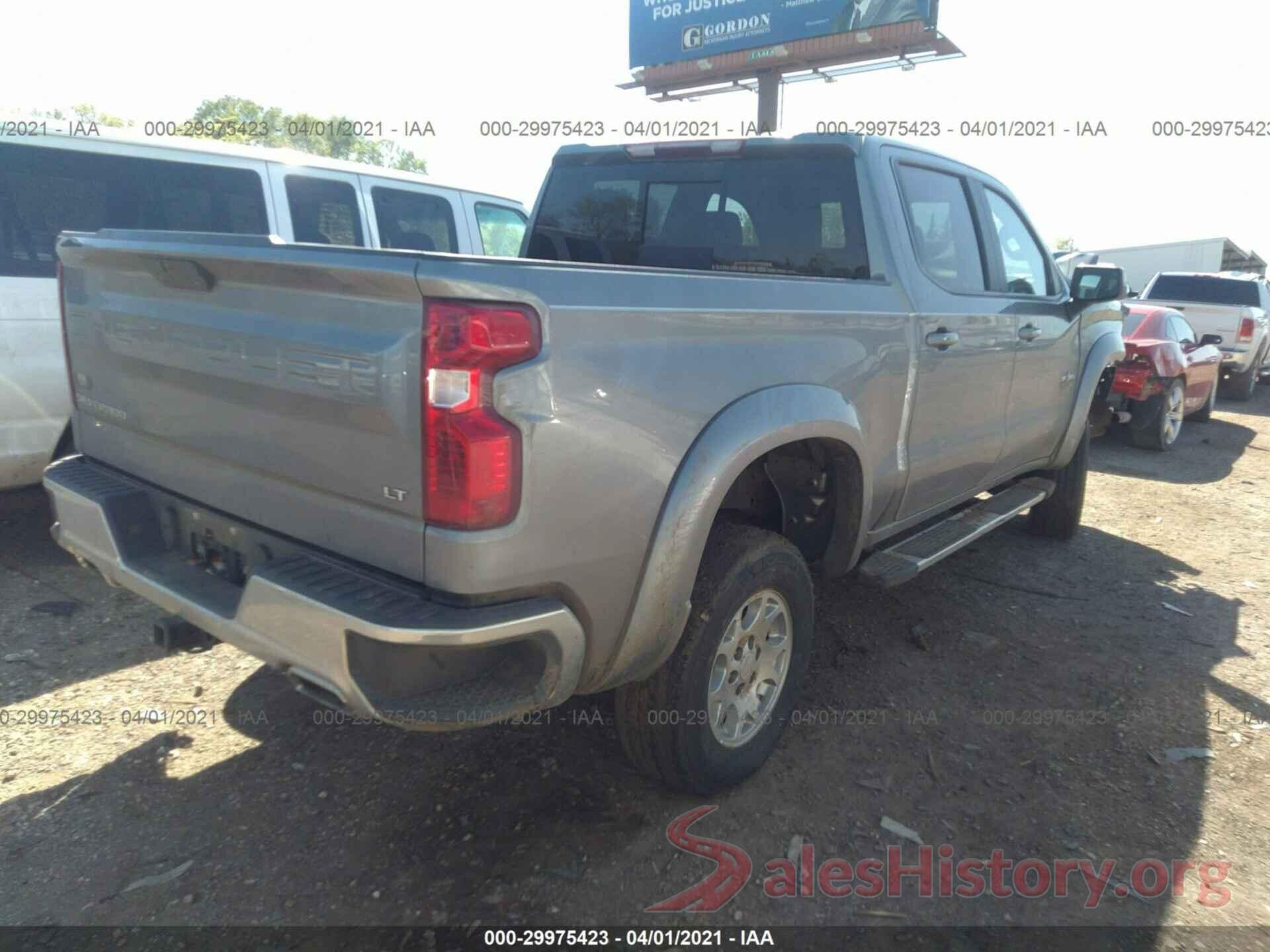 3GCUYDEDXKG278013 2019 CHEVROLET SILVERADO 1500