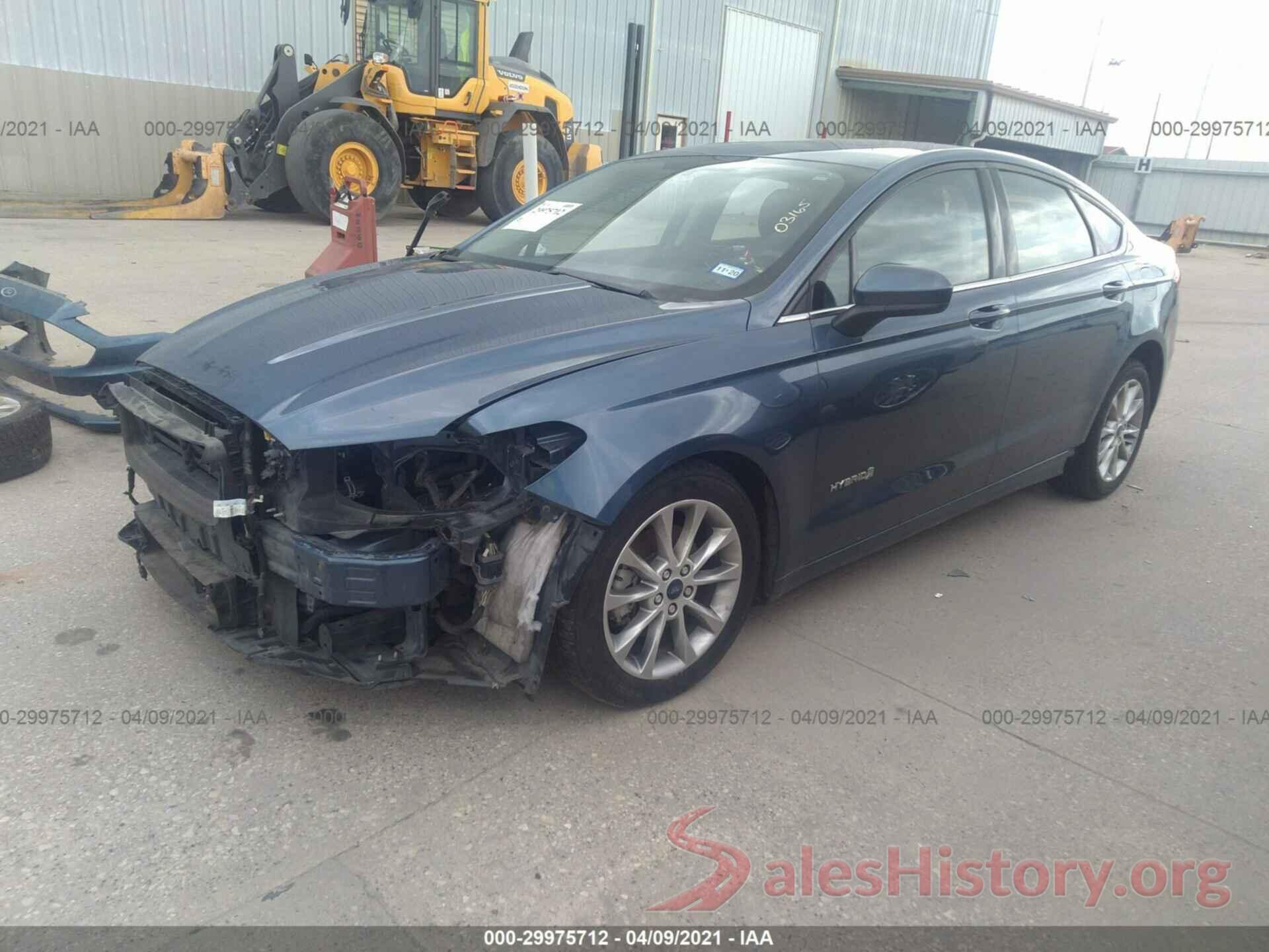 3FA6P0LU4JR226165 2018 FORD FUSION HYBRID