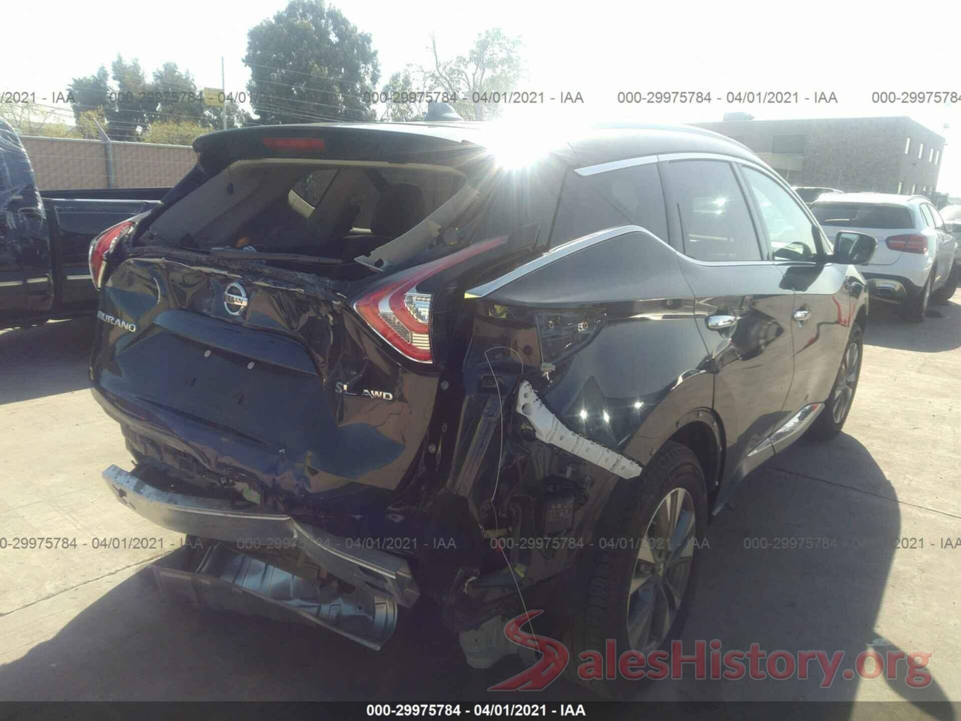 5N1AZ2MH3HN167291 2017 NISSAN MURANO