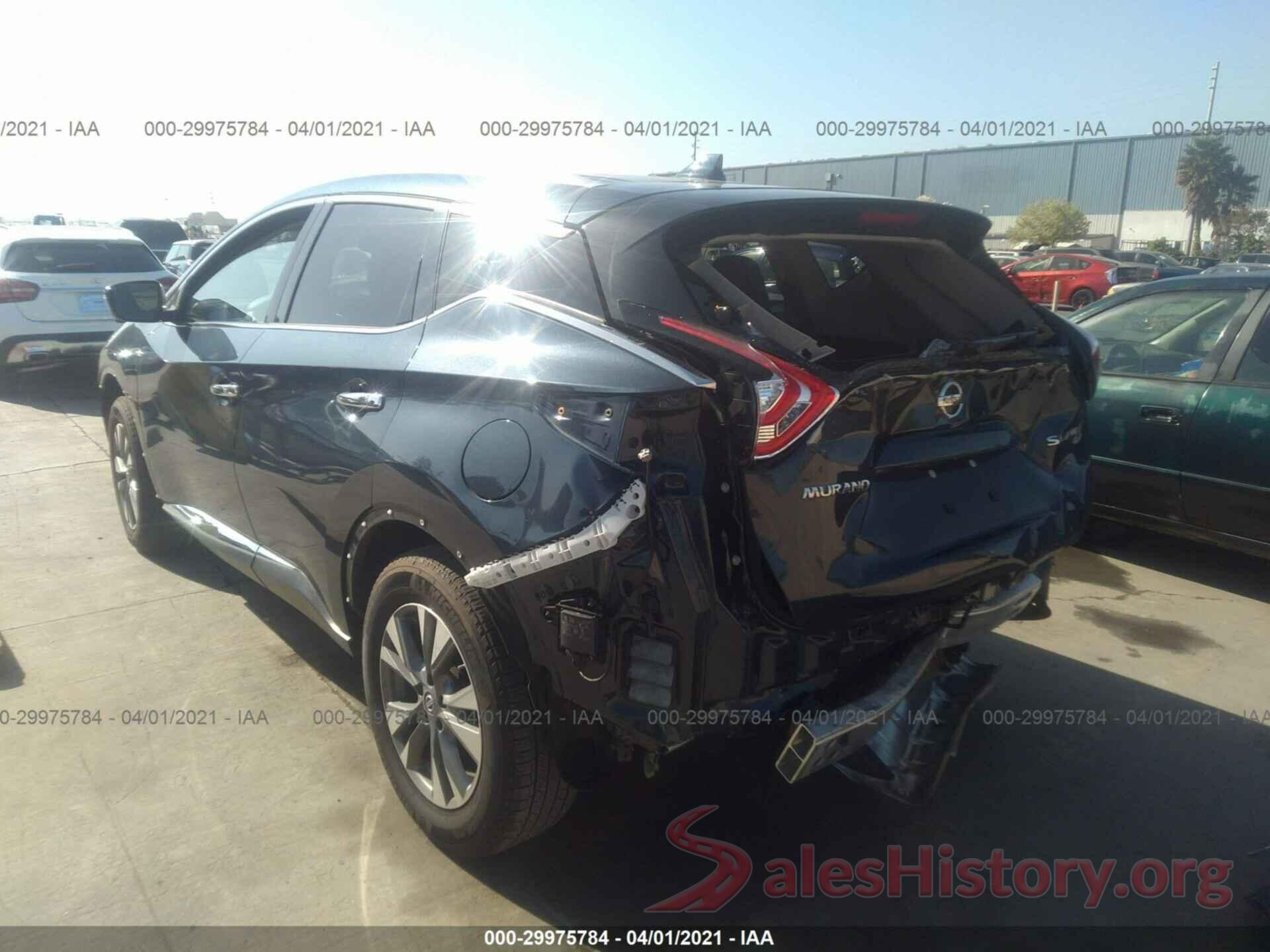 5N1AZ2MH3HN167291 2017 NISSAN MURANO