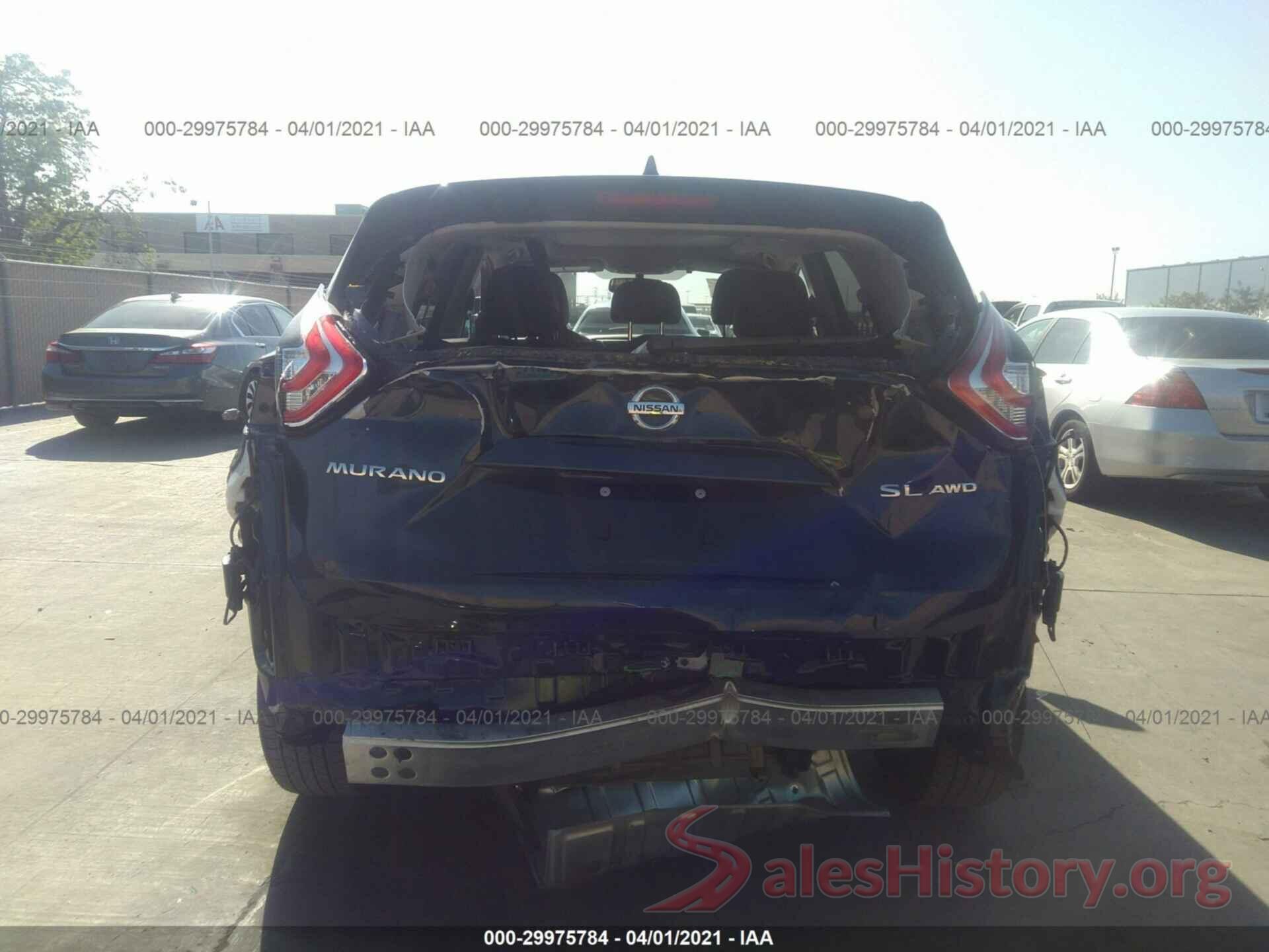 5N1AZ2MH3HN167291 2017 NISSAN MURANO