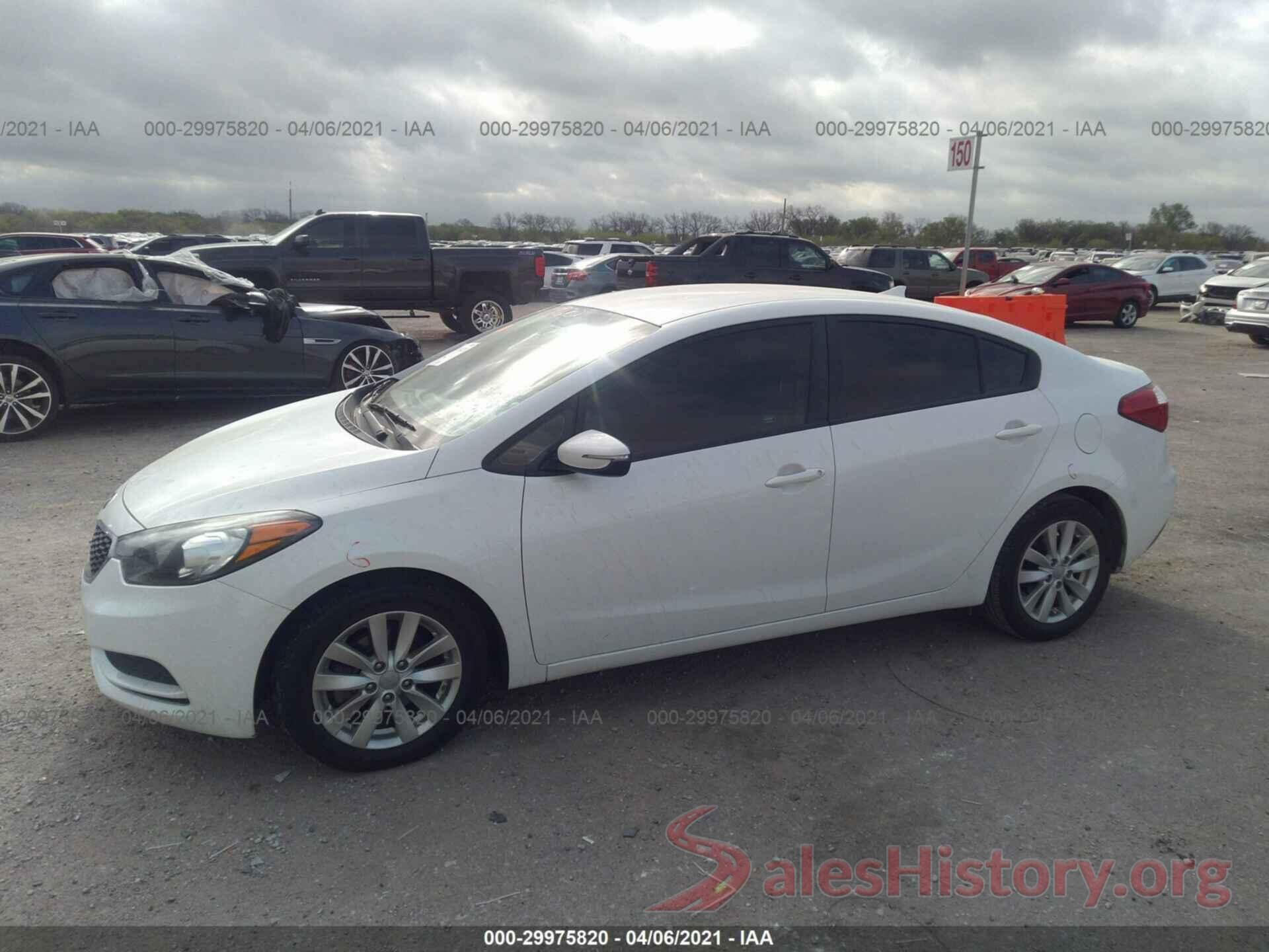 KNAFX4A61G5478373 2016 KIA FORTE