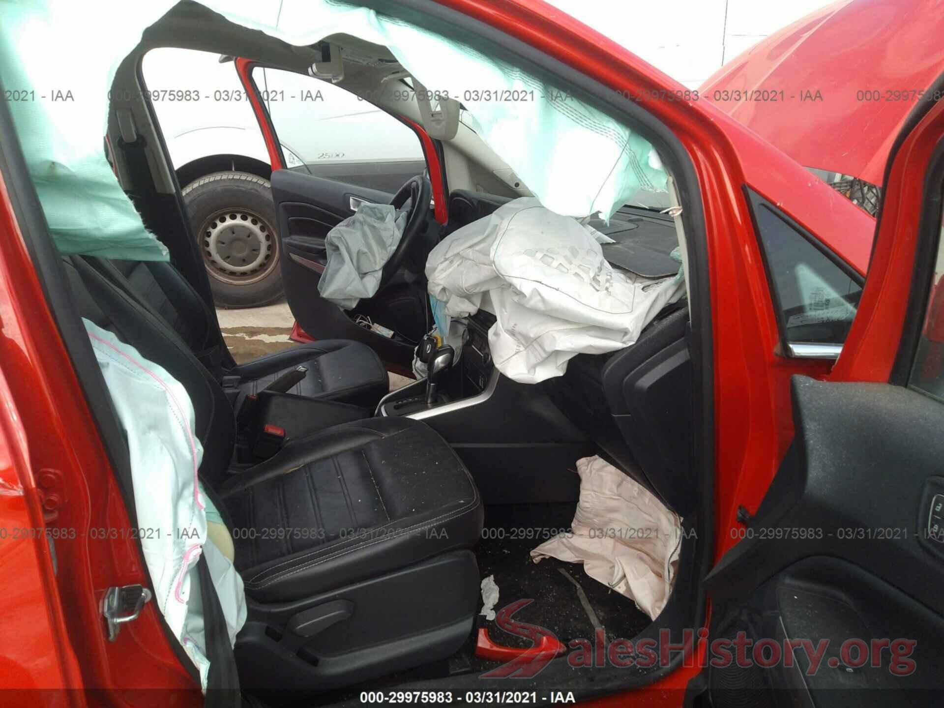 MAJ6S3KLXKC304277 2019 FORD ECOSPORT