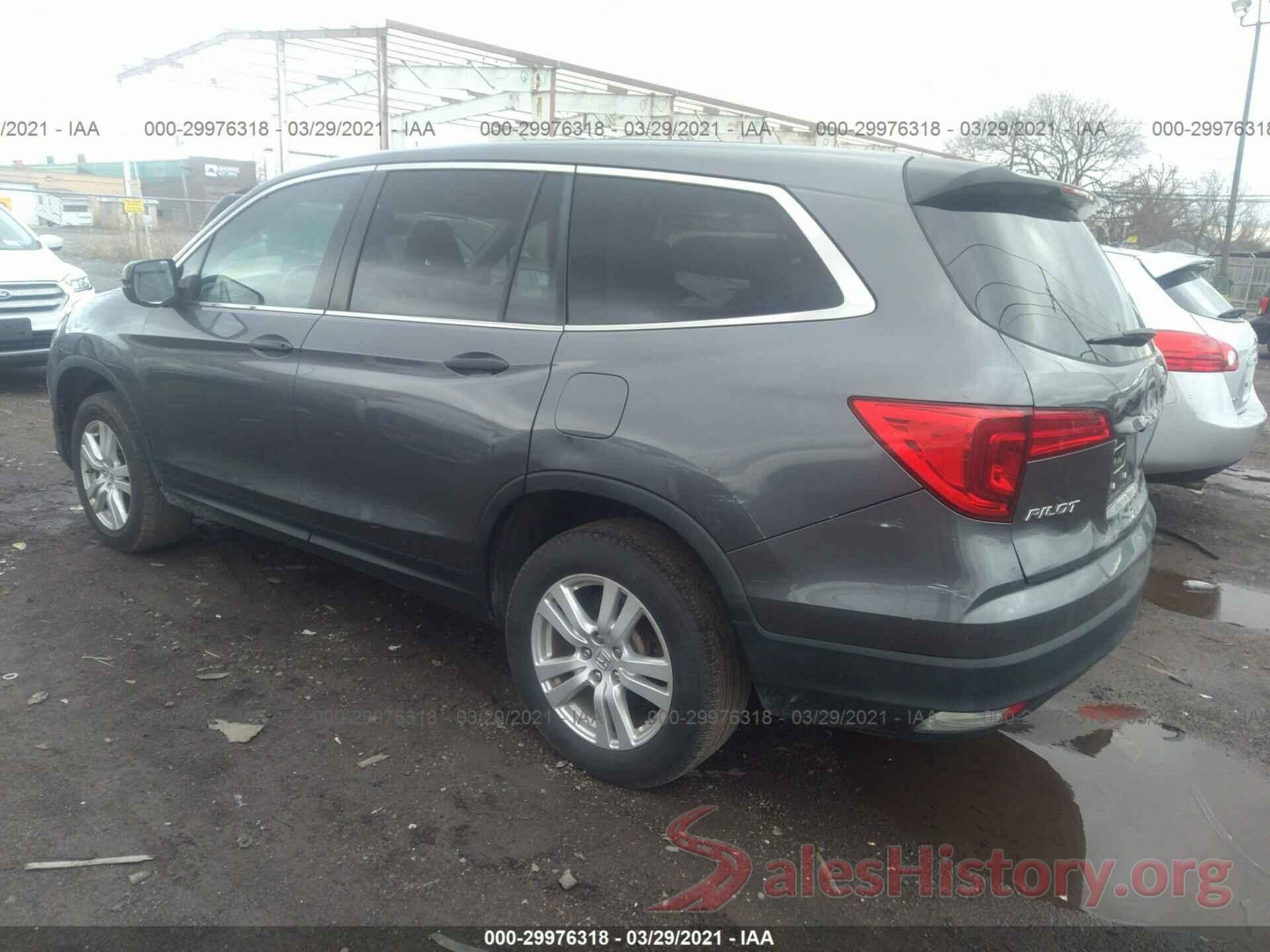 5FNYF6H11GB032114 2016 HONDA PILOT