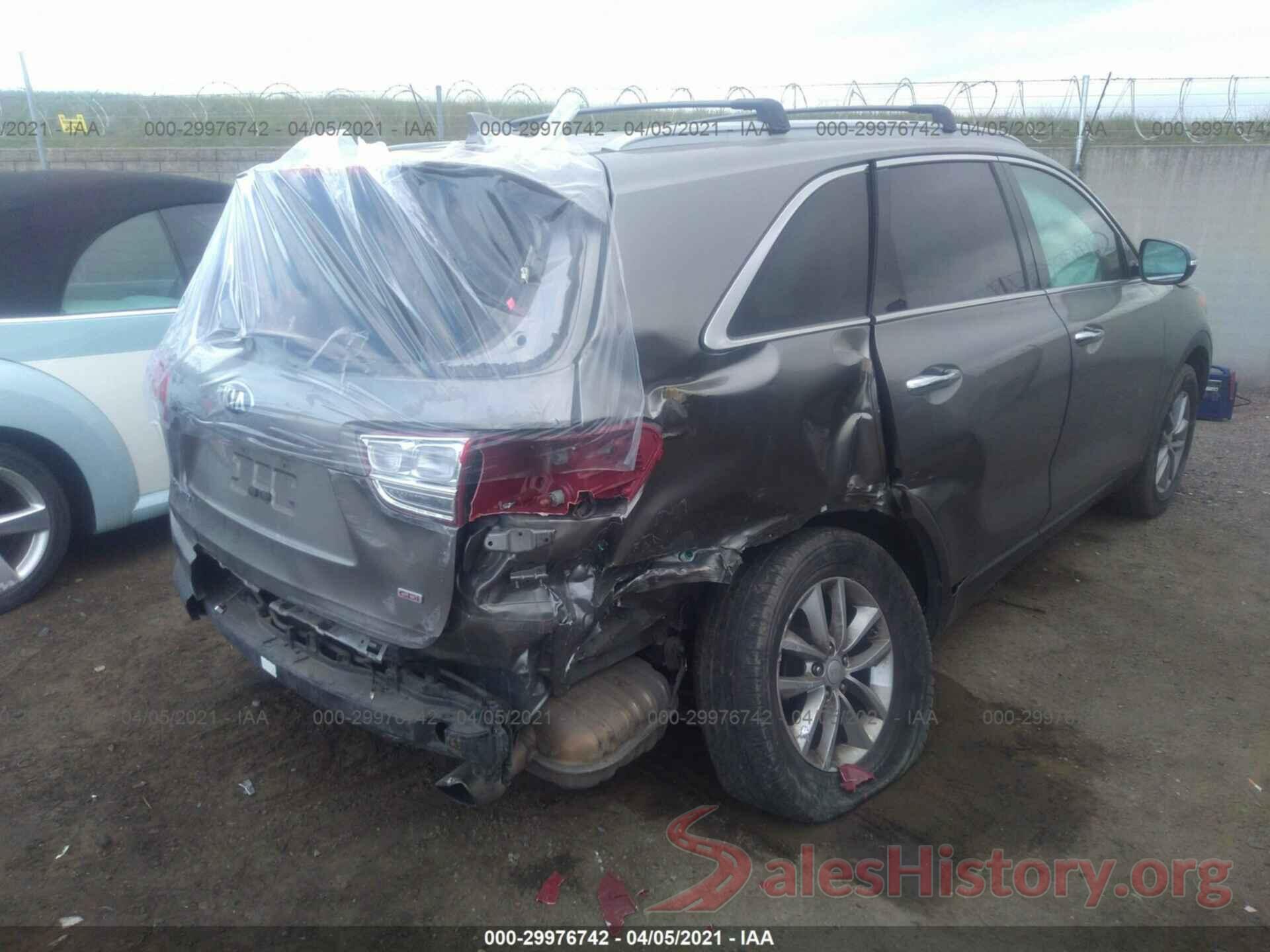 5XYPG4A39GG055805 2016 KIA SORENTO