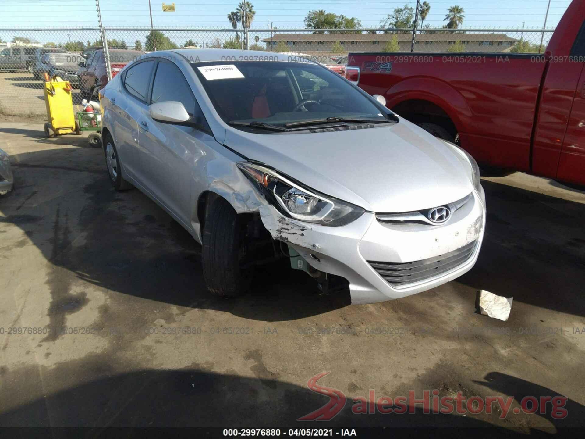 5NPDH4AEXGH692146 2016 HYUNDAI ELANTRA