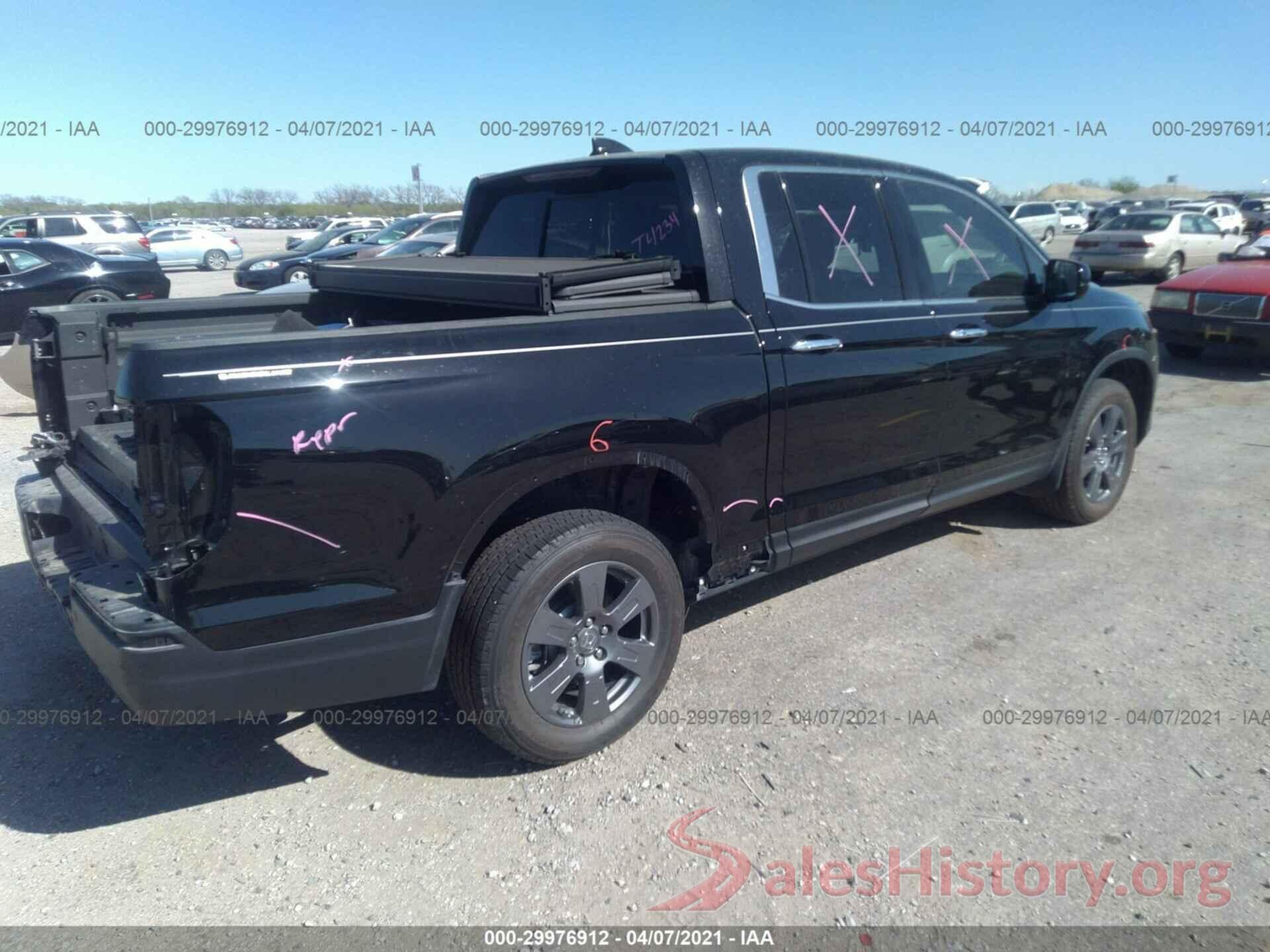 5FPYK3F71LB015610 2020 HONDA RIDGELINE