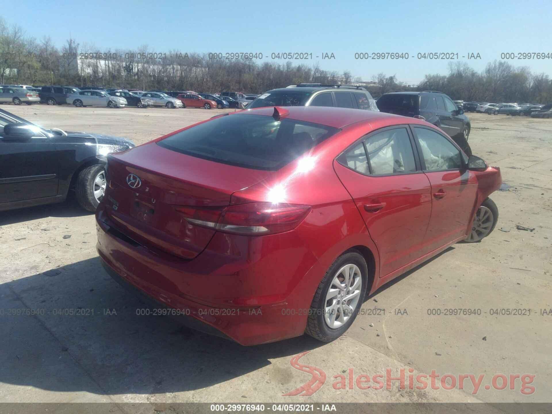 5NPD74LF1HH101051 2017 HYUNDAI ELANTRA