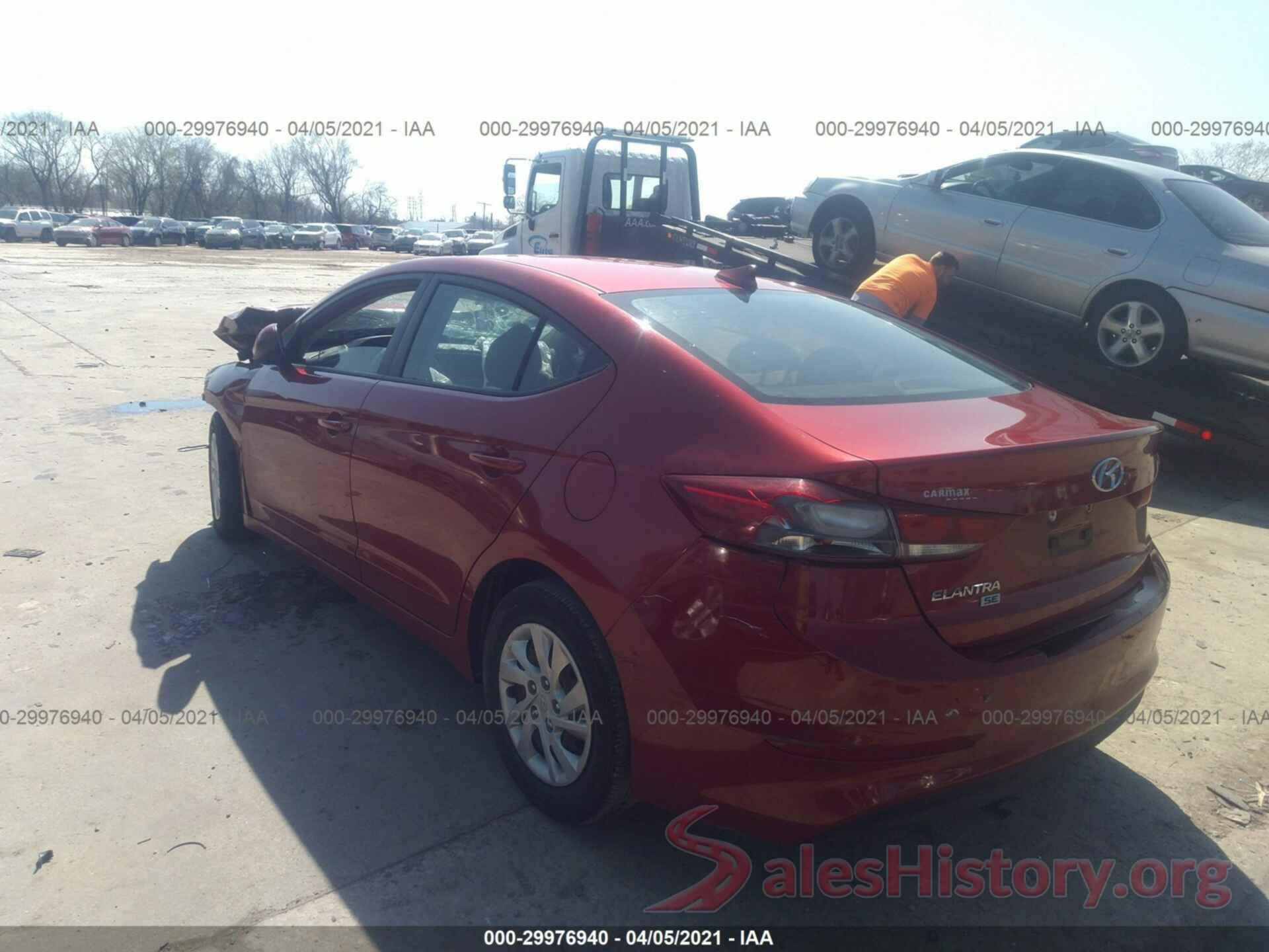 5NPD74LF1HH101051 2017 HYUNDAI ELANTRA