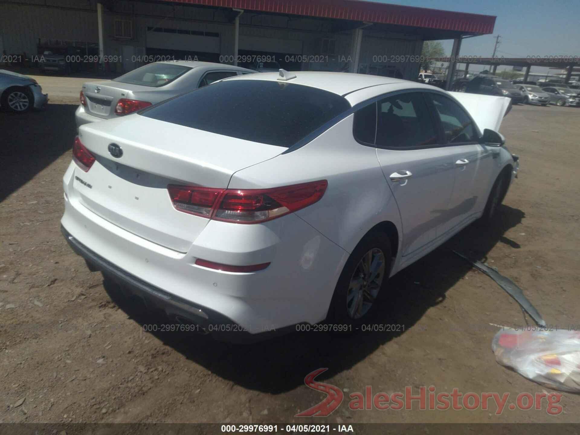 5XXGT4L33KG358066 2019 KIA OPTIMA