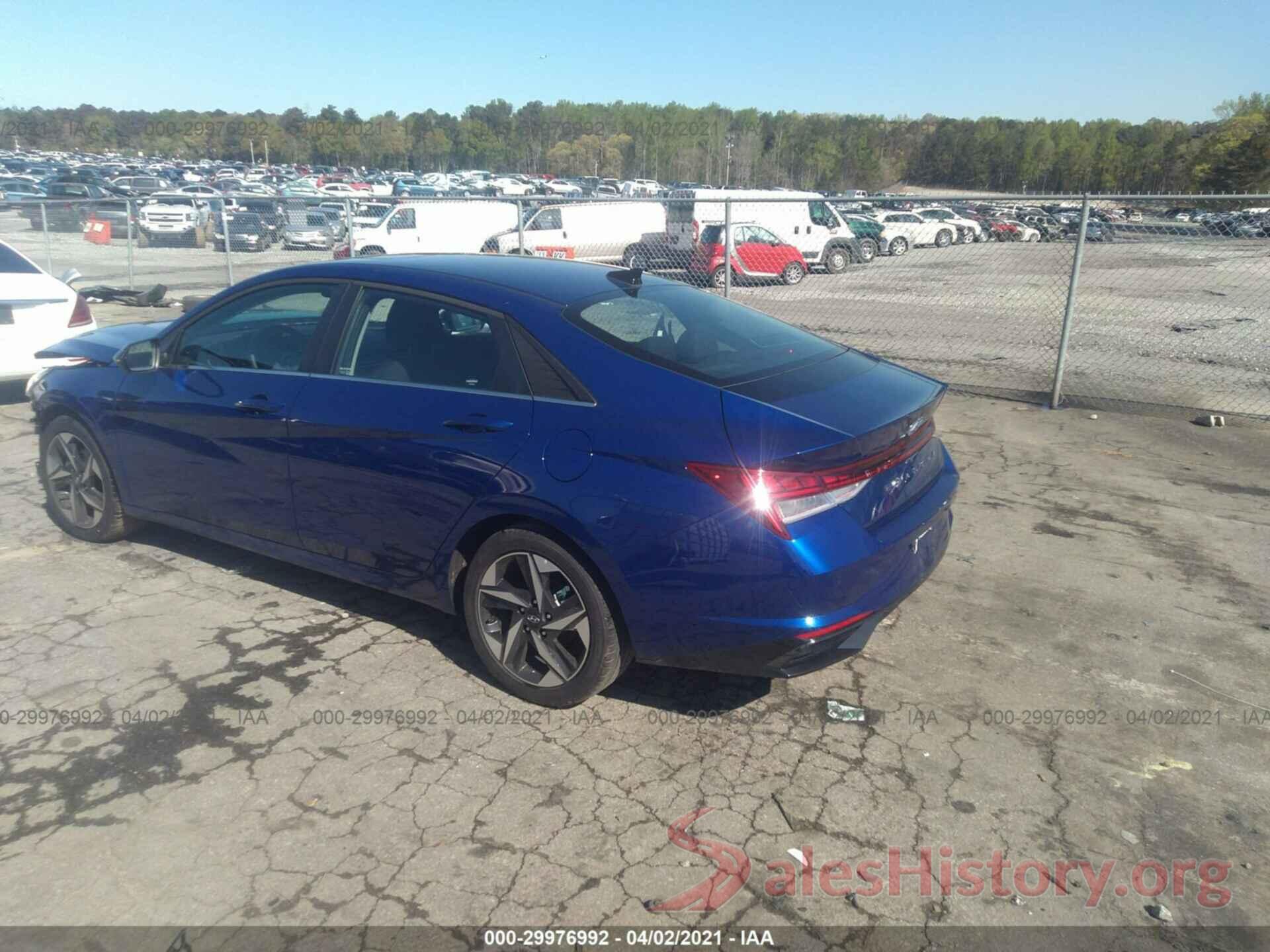 5NPLN4AGXMH026843 2021 HYUNDAI ELANTRA