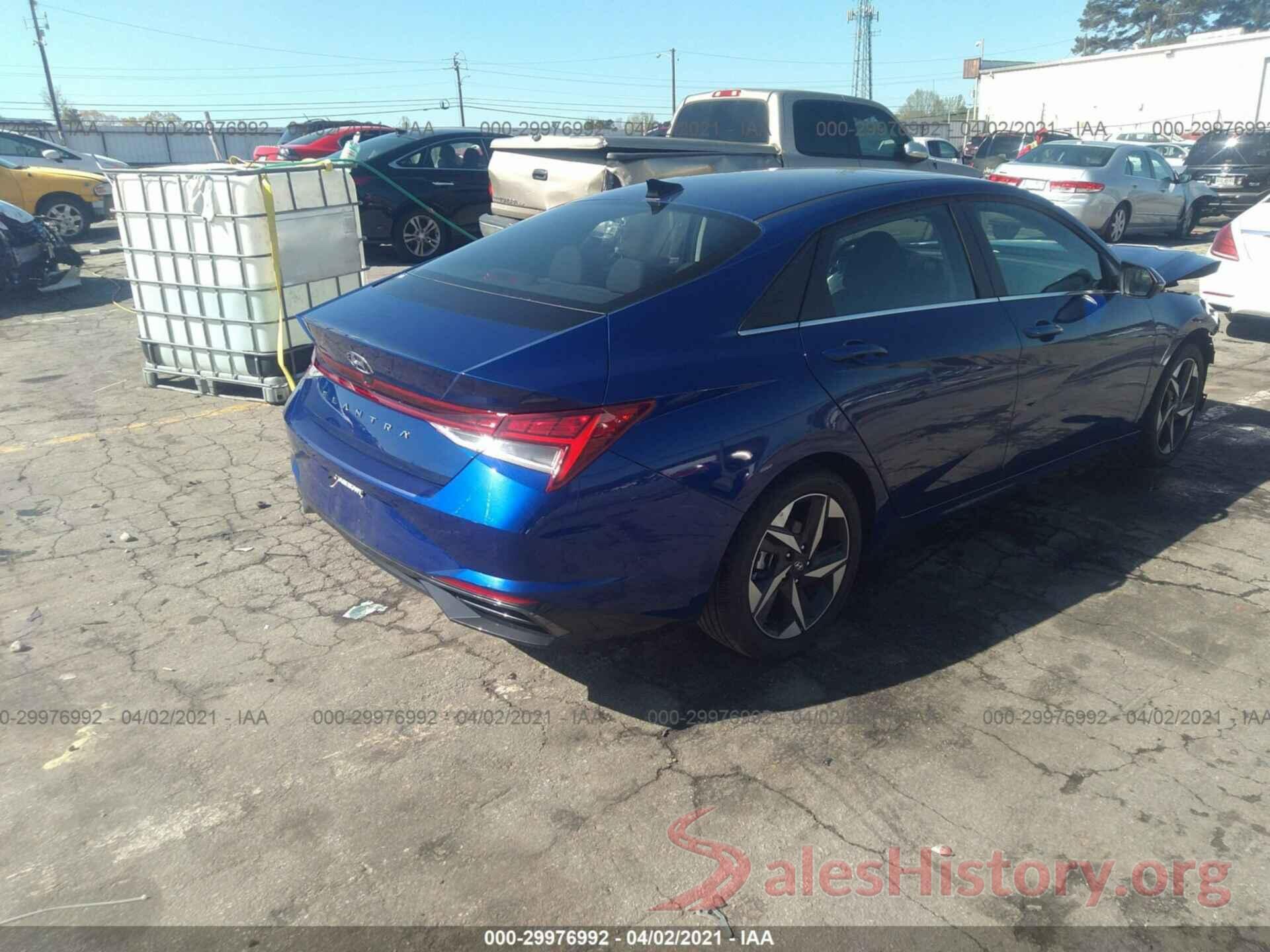 5NPLN4AGXMH026843 2021 HYUNDAI ELANTRA