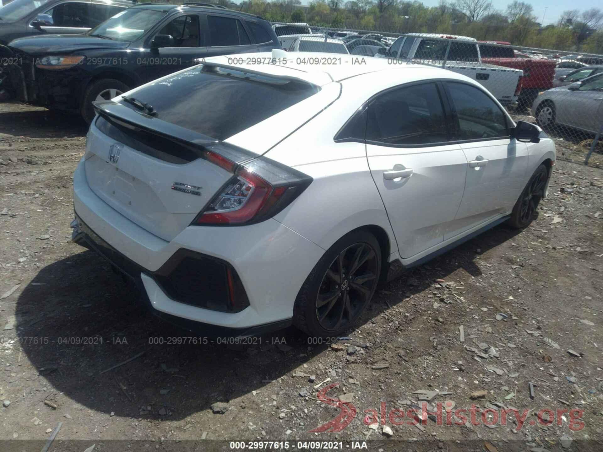 SHHFK7H97HU222076 2017 HONDA CIVIC HATCHBACK