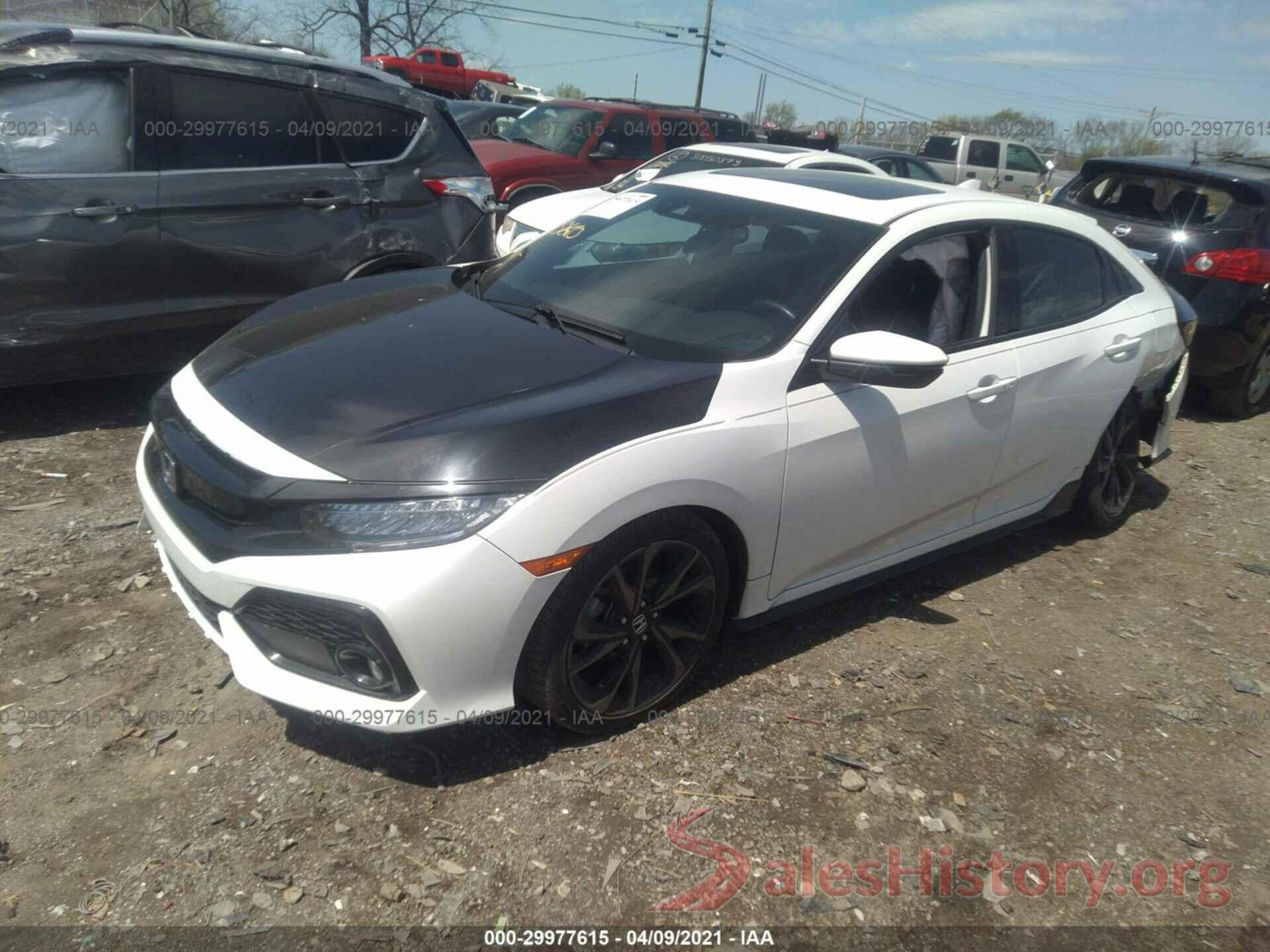 SHHFK7H97HU222076 2017 HONDA CIVIC HATCHBACK