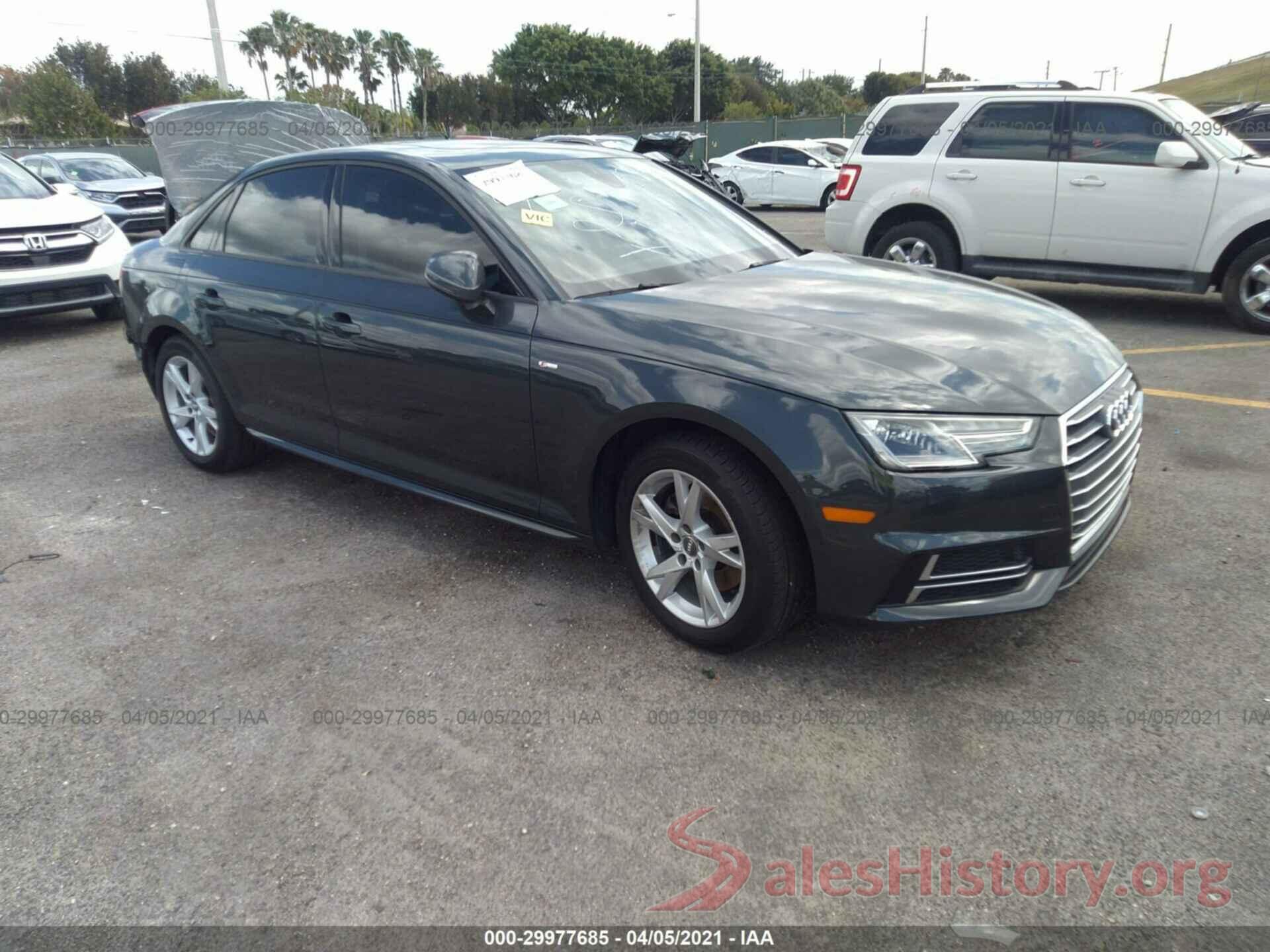 WAUKMAF42JA076390 2018 AUDI A4