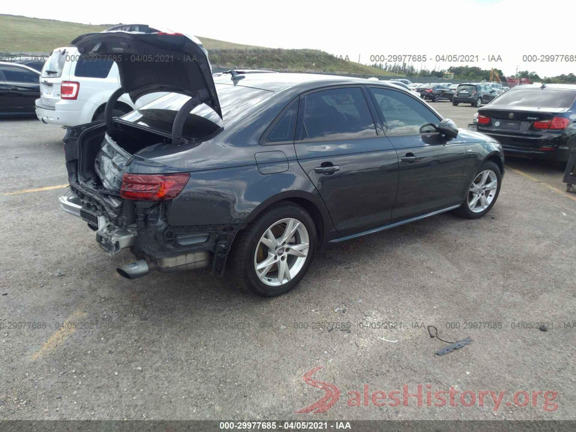 WAUKMAF42JA076390 2018 AUDI A4