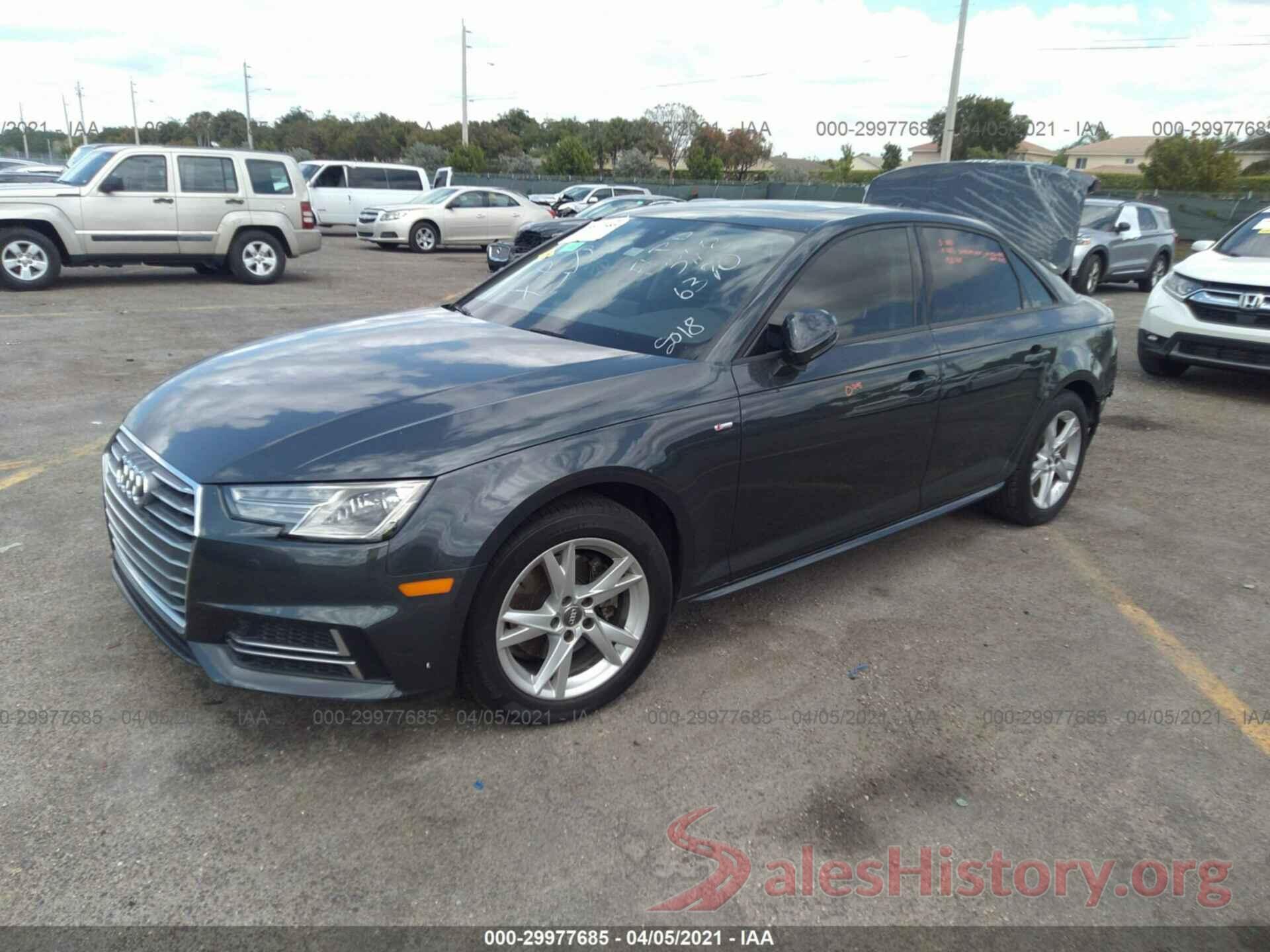 WAUKMAF42JA076390 2018 AUDI A4