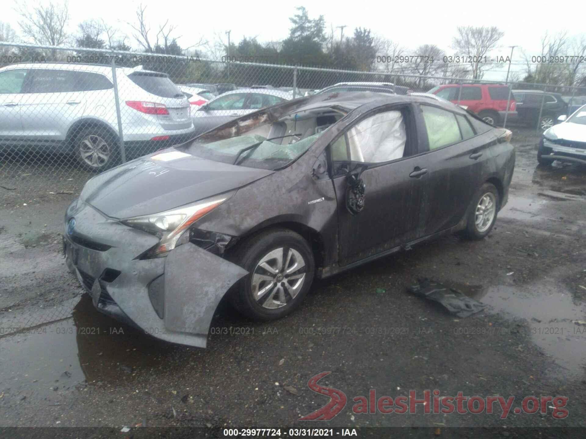 JTDKBRFU3J3582032 2018 TOYOTA PRIUS