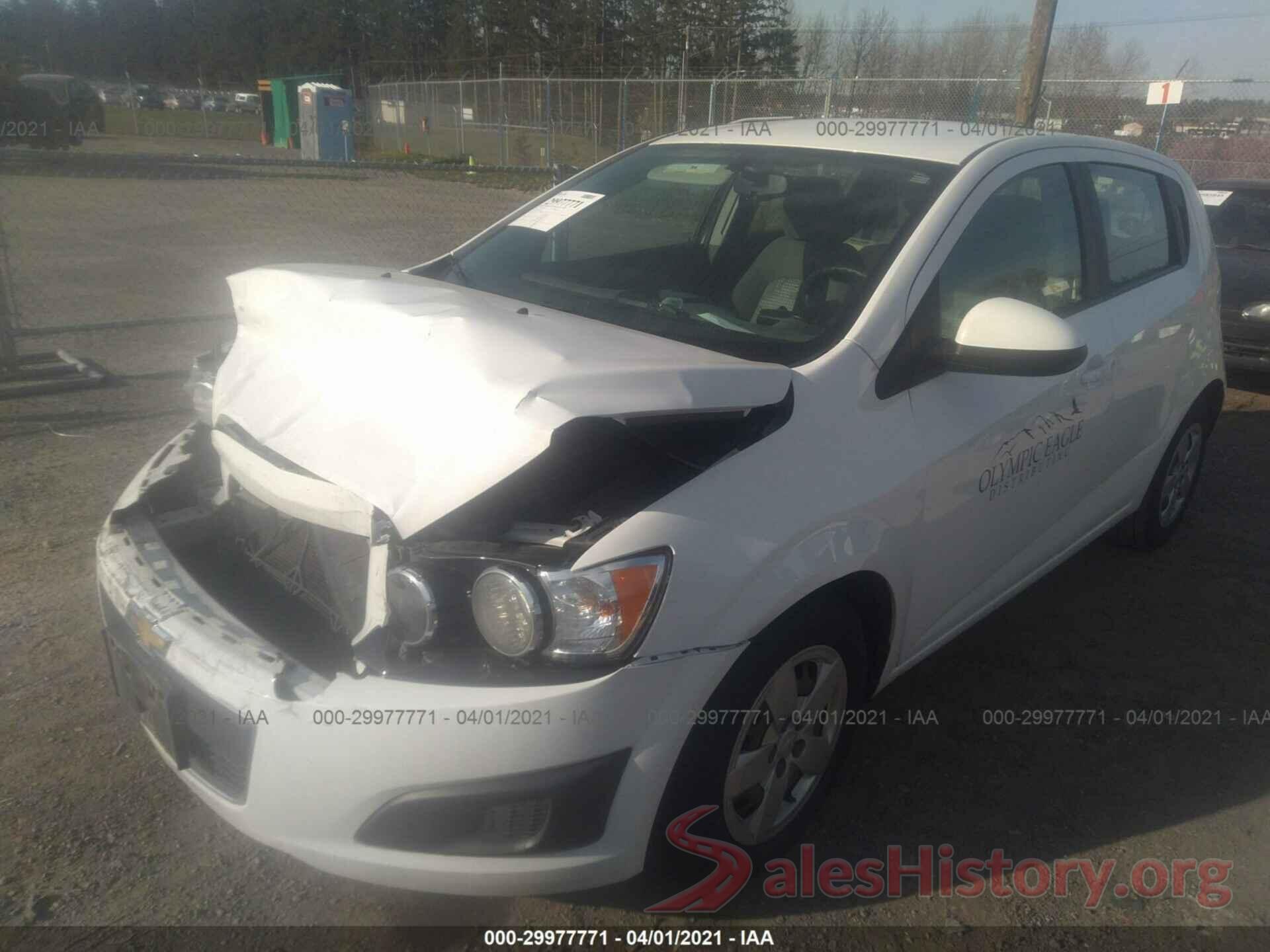 1G1JA6SG6G4126955 2016 CHEVROLET SONIC