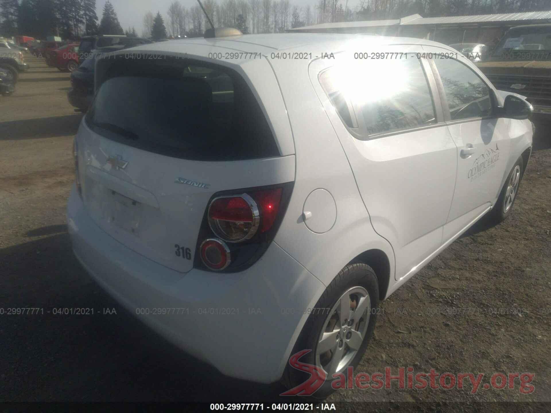 1G1JA6SG6G4126955 2016 CHEVROLET SONIC