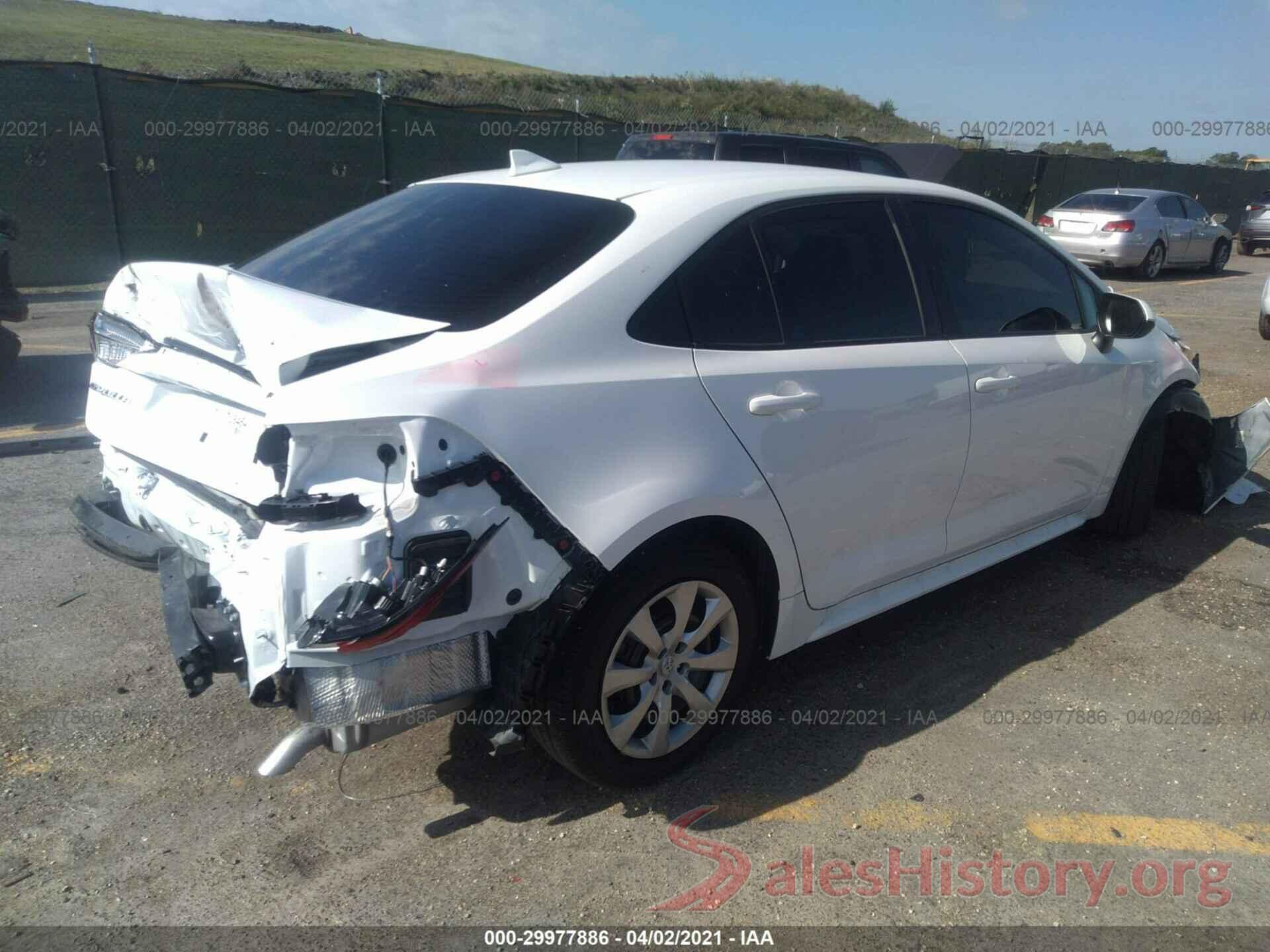 5YFEPRAE2LP072330 2020 TOYOTA COROLLA