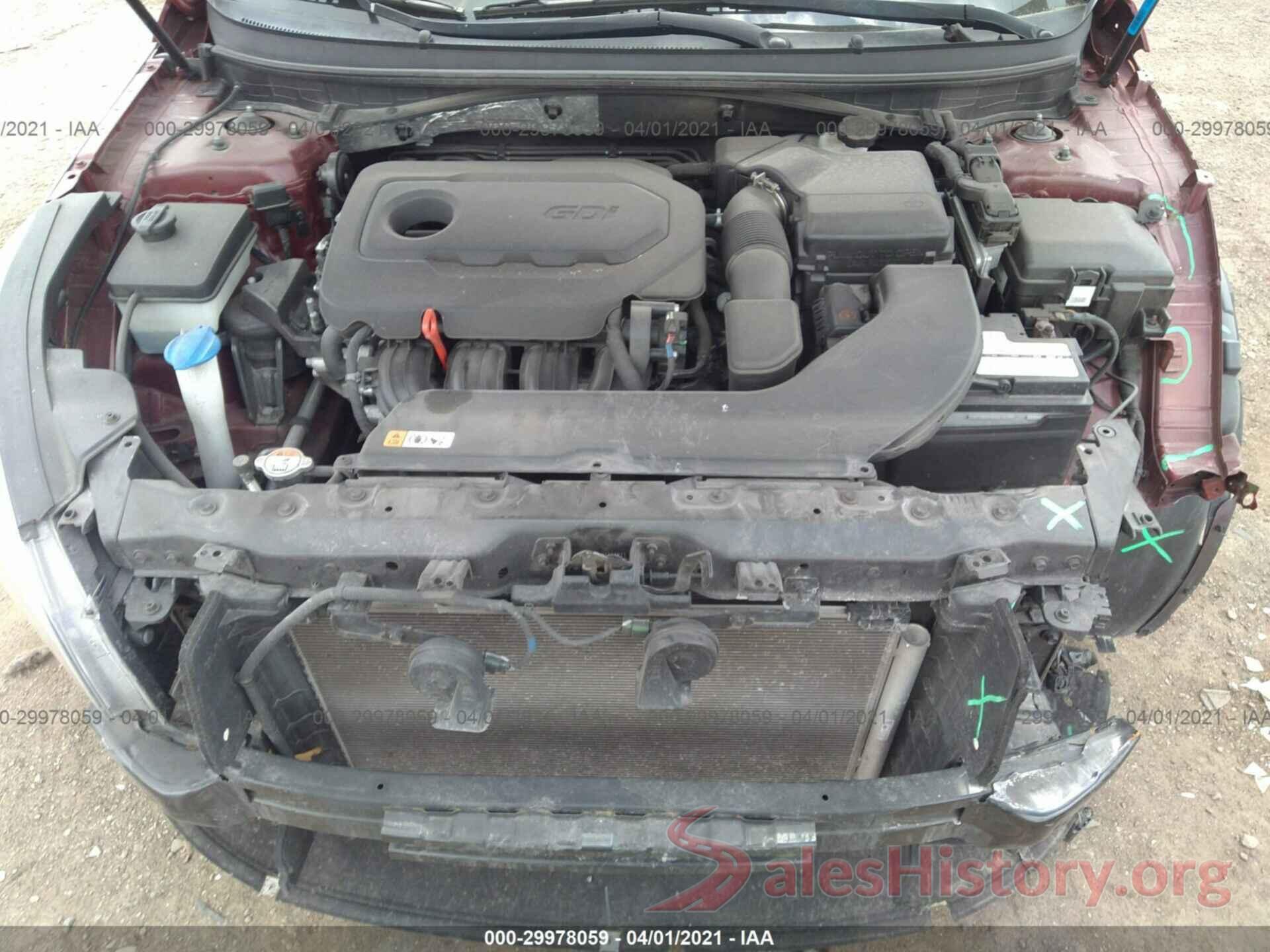 5NPE24AF2GH390526 2016 HYUNDAI SONATA