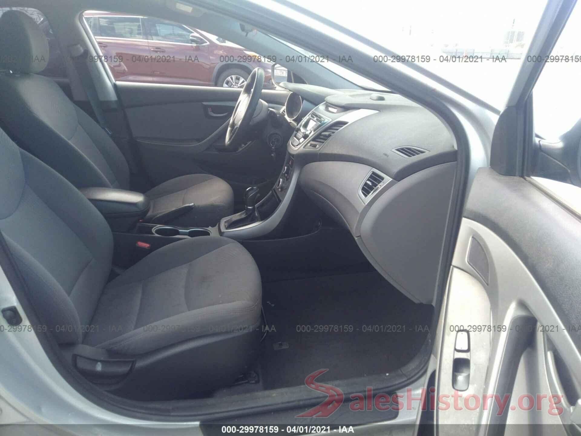 5NPDH4AEXGH753737 2016 HYUNDAI ELANTRA