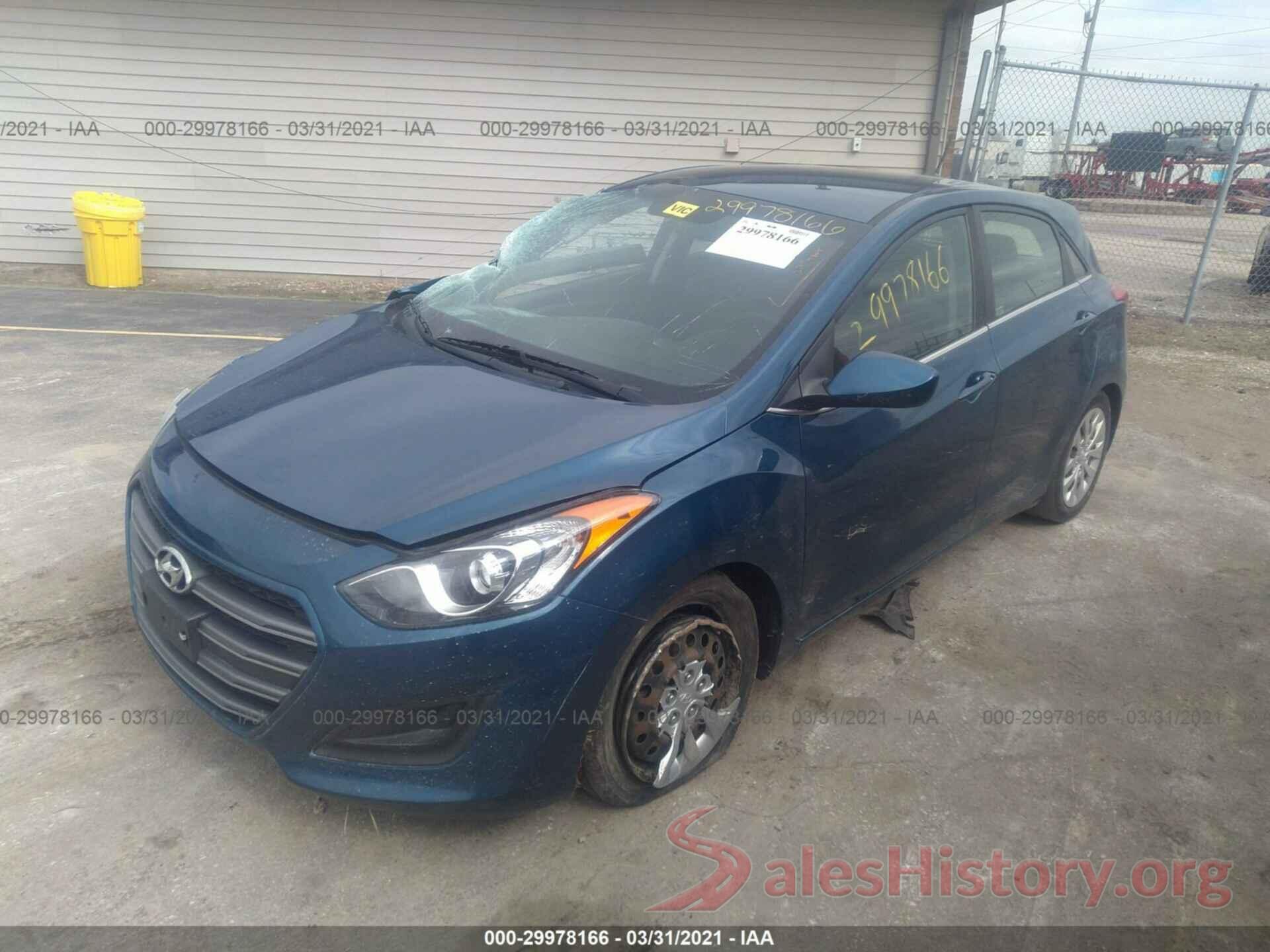 KMHD35LH9GU305762 2016 HYUNDAI ELANTRA GT