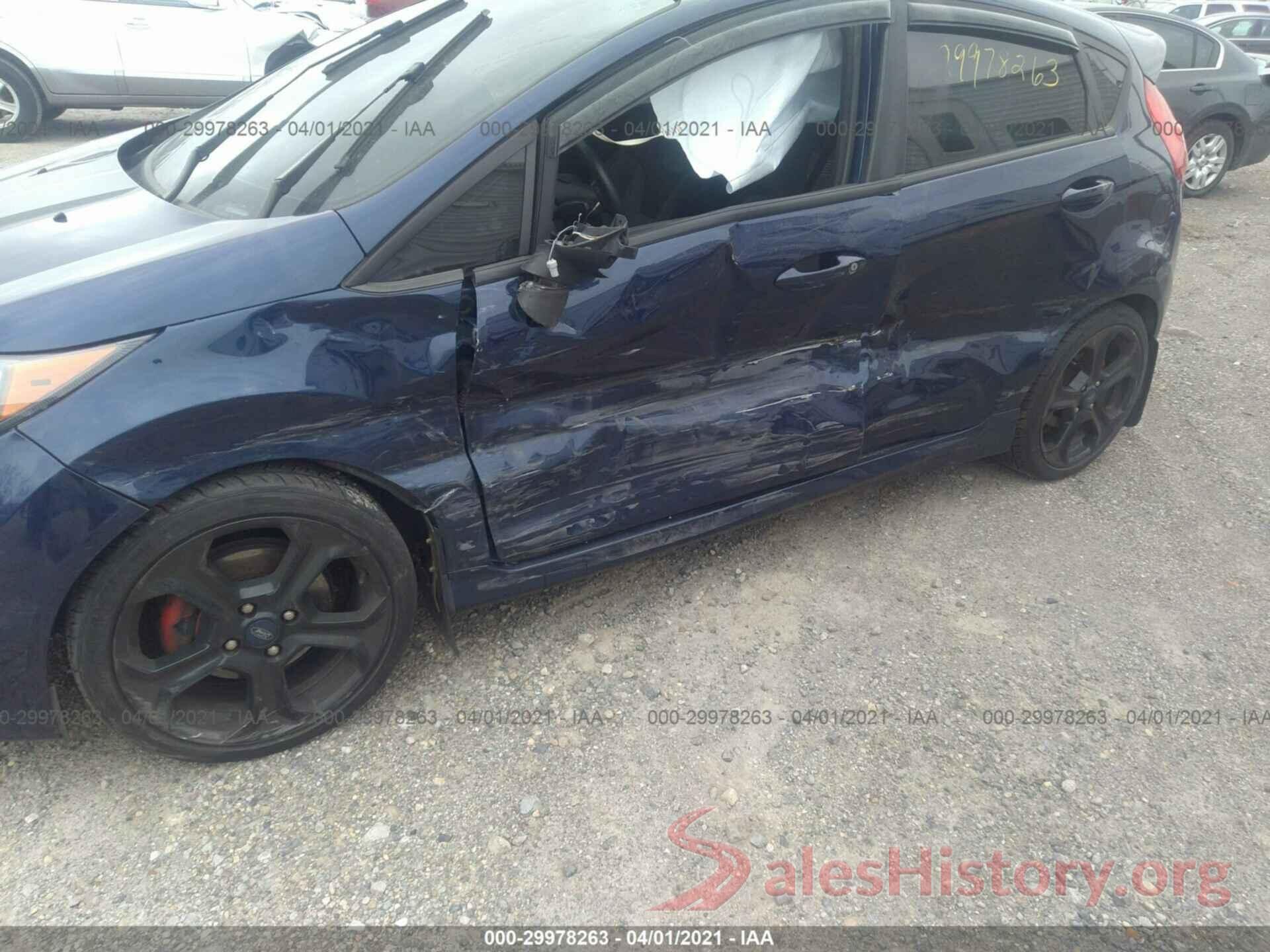 3FADP4GX4GM133462 2016 FORD FIESTA