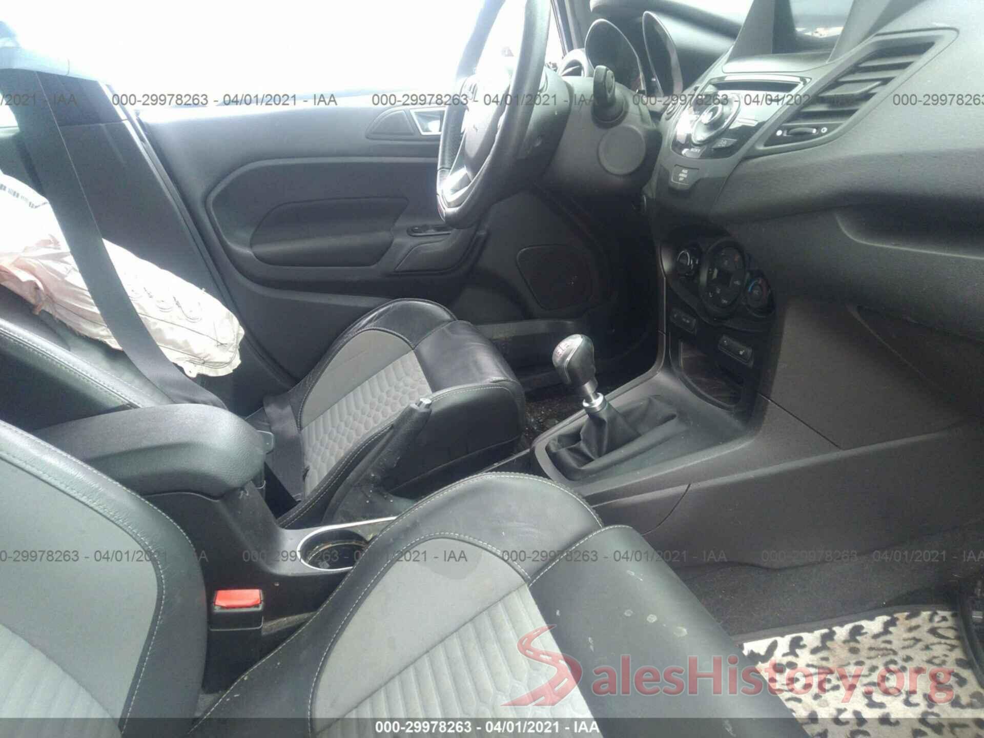 3FADP4GX4GM133462 2016 FORD FIESTA