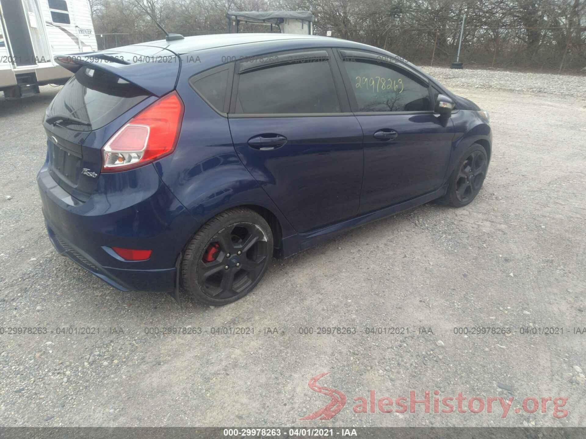 3FADP4GX4GM133462 2016 FORD FIESTA