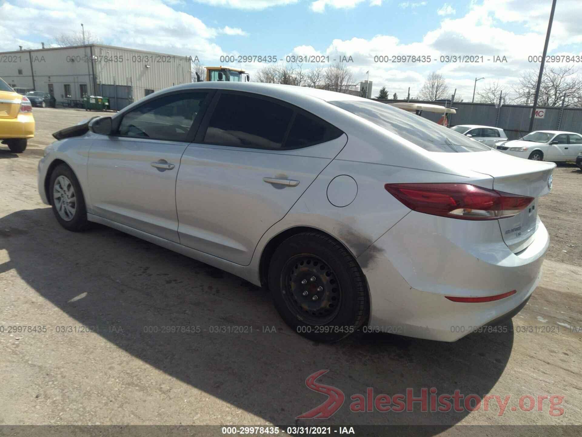 5NPD74LF7JH220891 2018 HYUNDAI ELANTRA