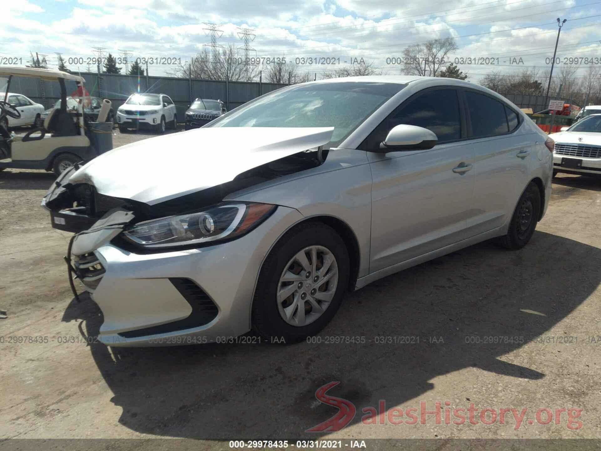 5NPD74LF7JH220891 2018 HYUNDAI ELANTRA