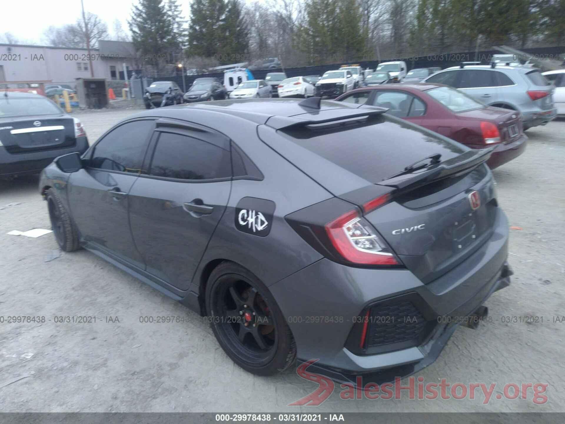 SHHFK7H43KU401243 2019 HONDA CIVIC HATCHBACK