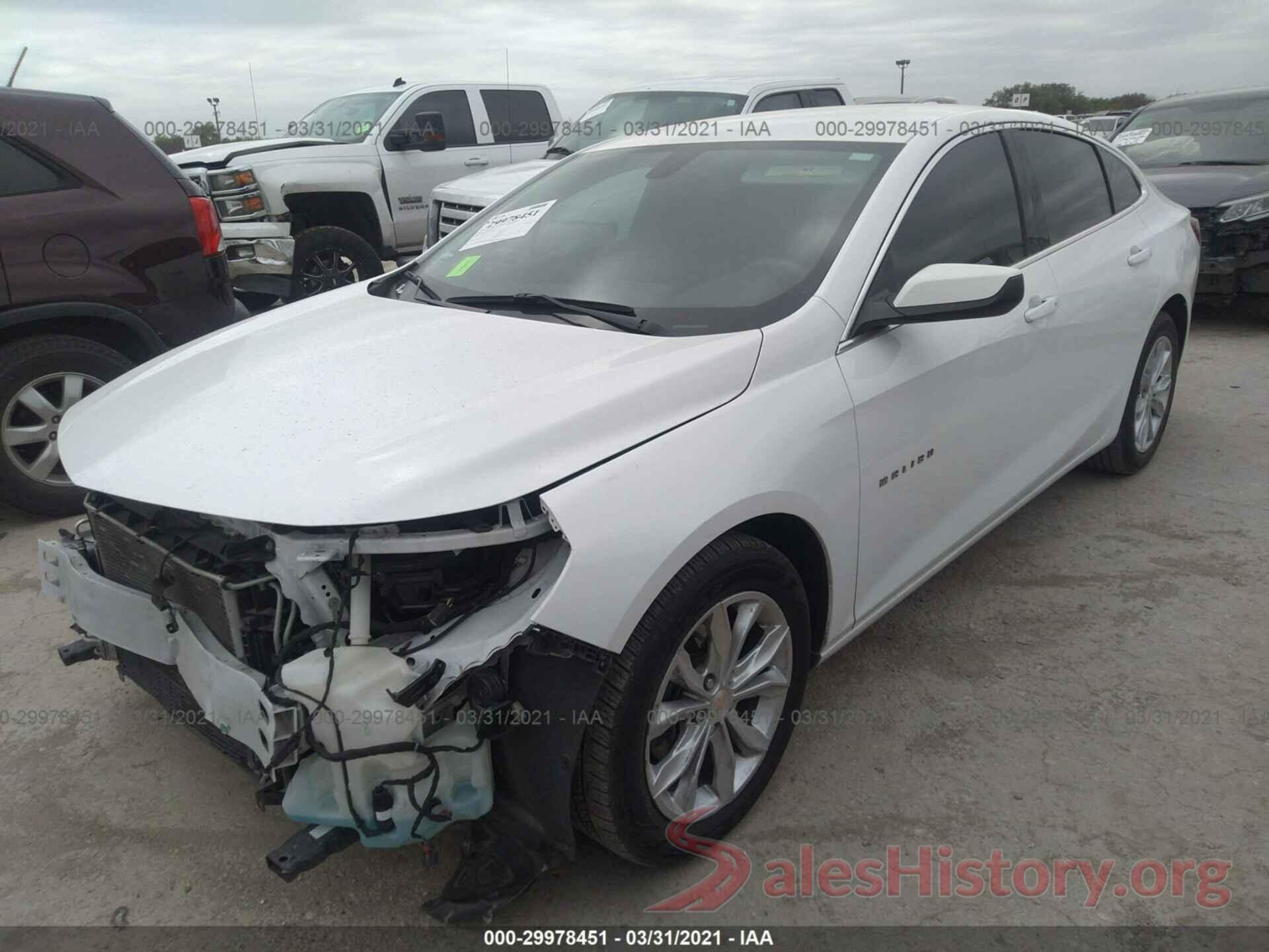 1G1ZD5ST2KF167484 2019 CHEVROLET MALIBU