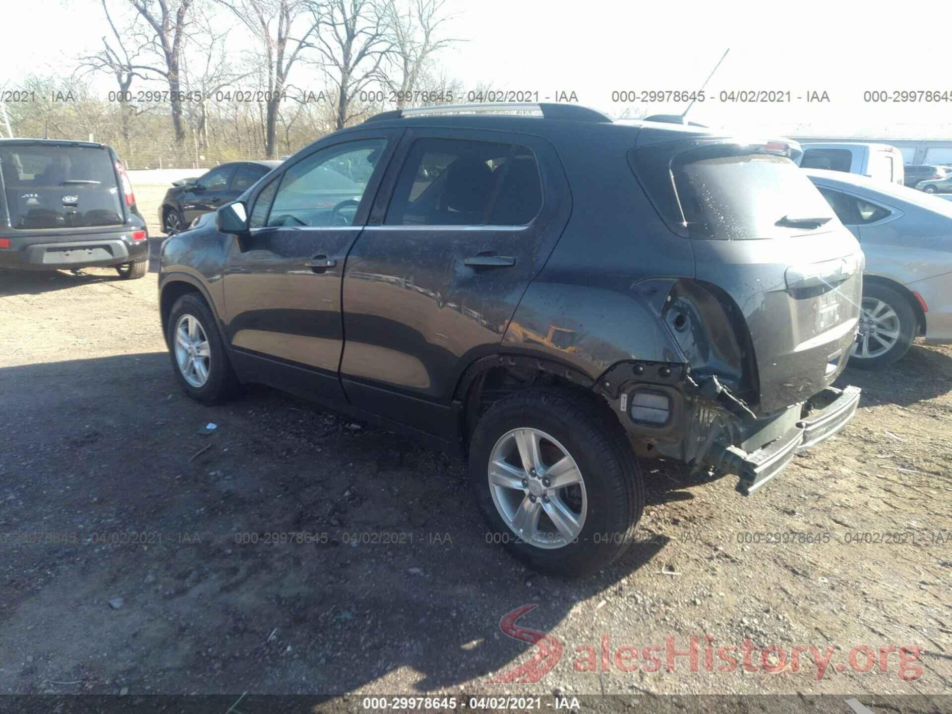 3GNCJPSB3GL194741 2016 CHEVROLET TRAX