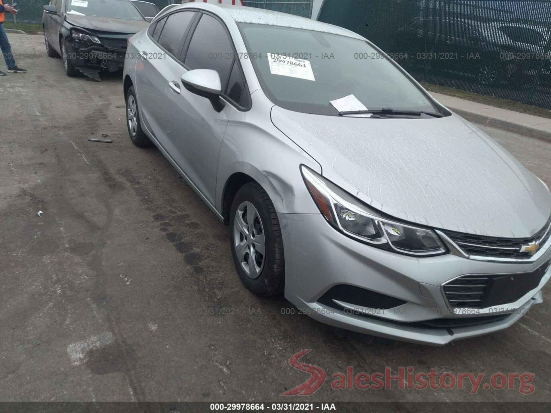 1G1BC5SMXH7122907 2017 CHEVROLET CRUZE