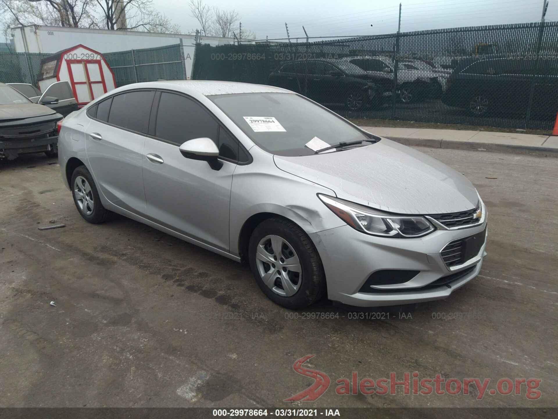 1G1BC5SMXH7122907 2017 CHEVROLET CRUZE