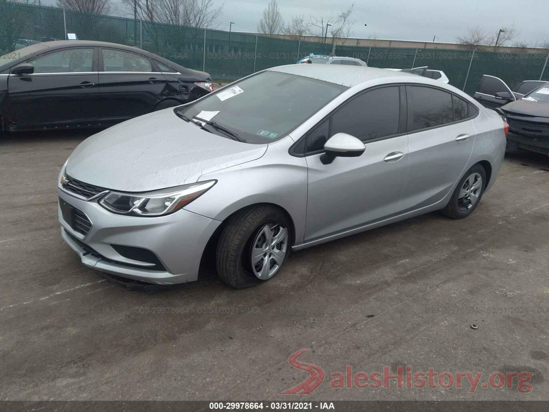 1G1BC5SMXH7122907 2017 CHEVROLET CRUZE