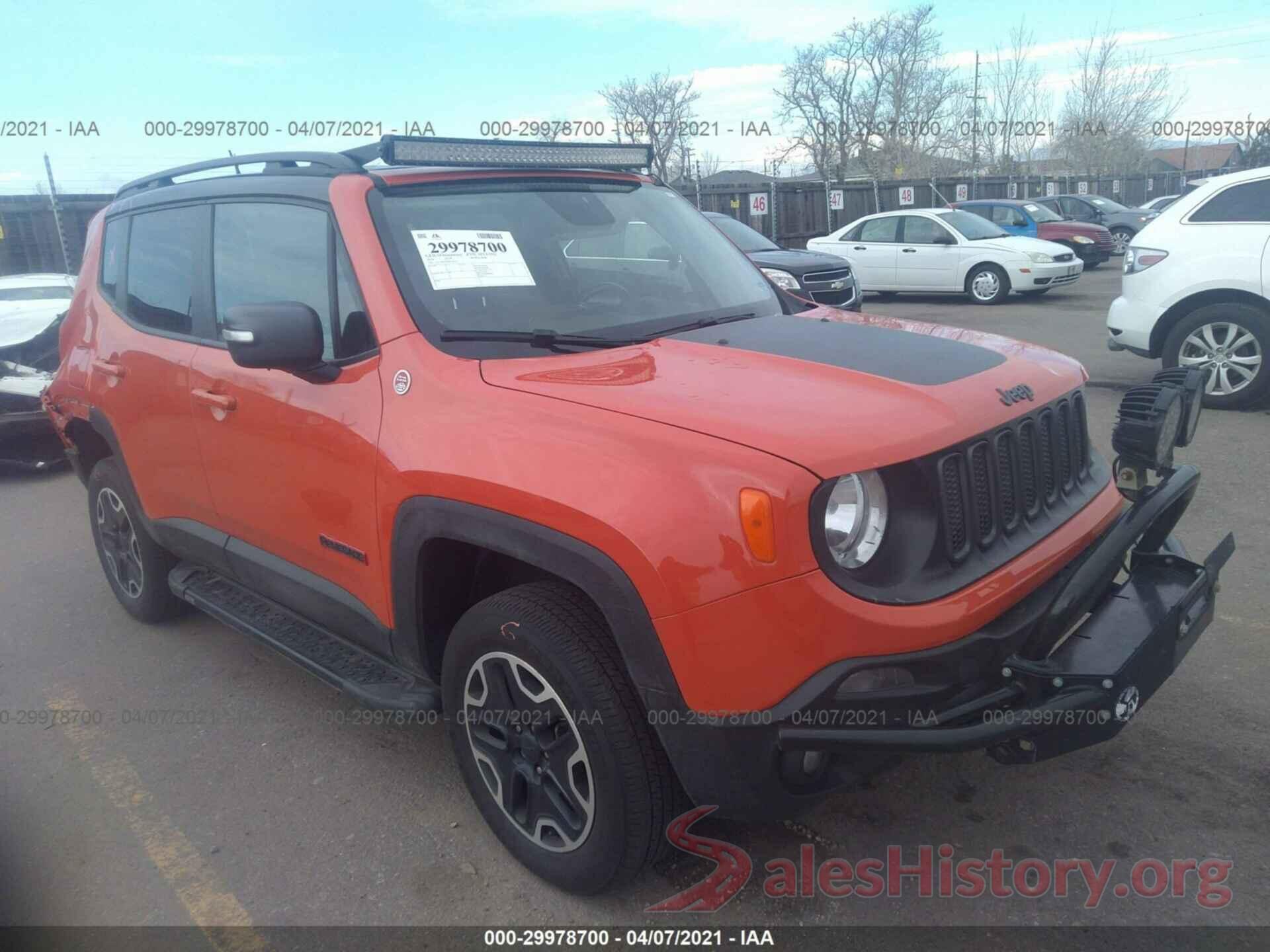 ZACCJBCT2GPC94310 2016 JEEP RENEGADE