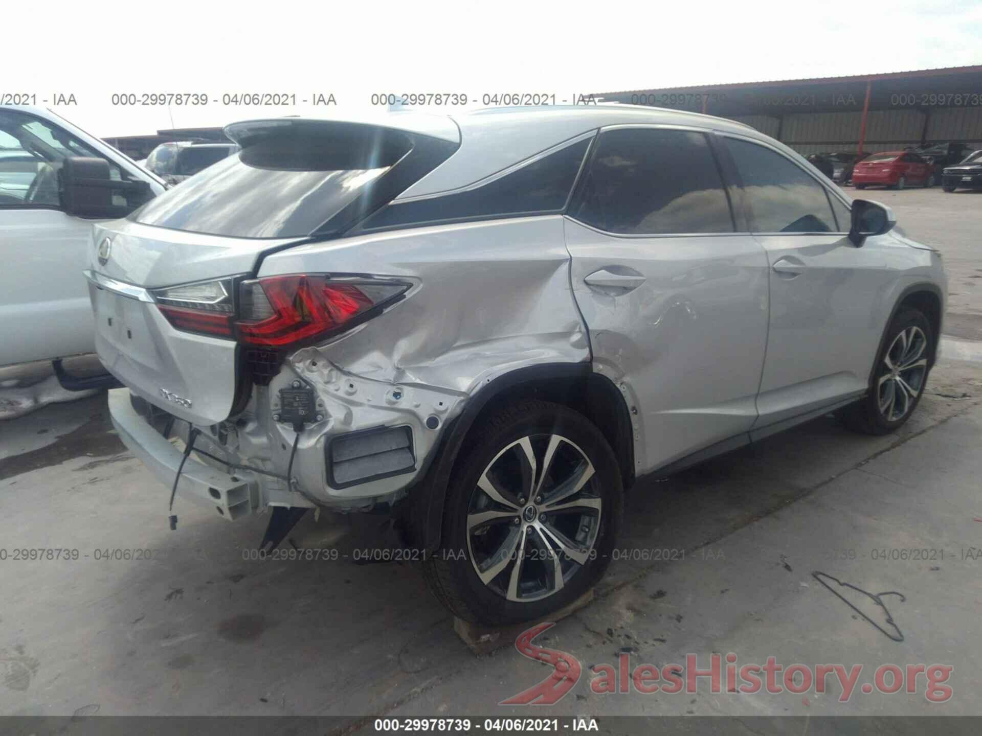 2T2ZZMCAXJC106421 2018 LEXUS RX