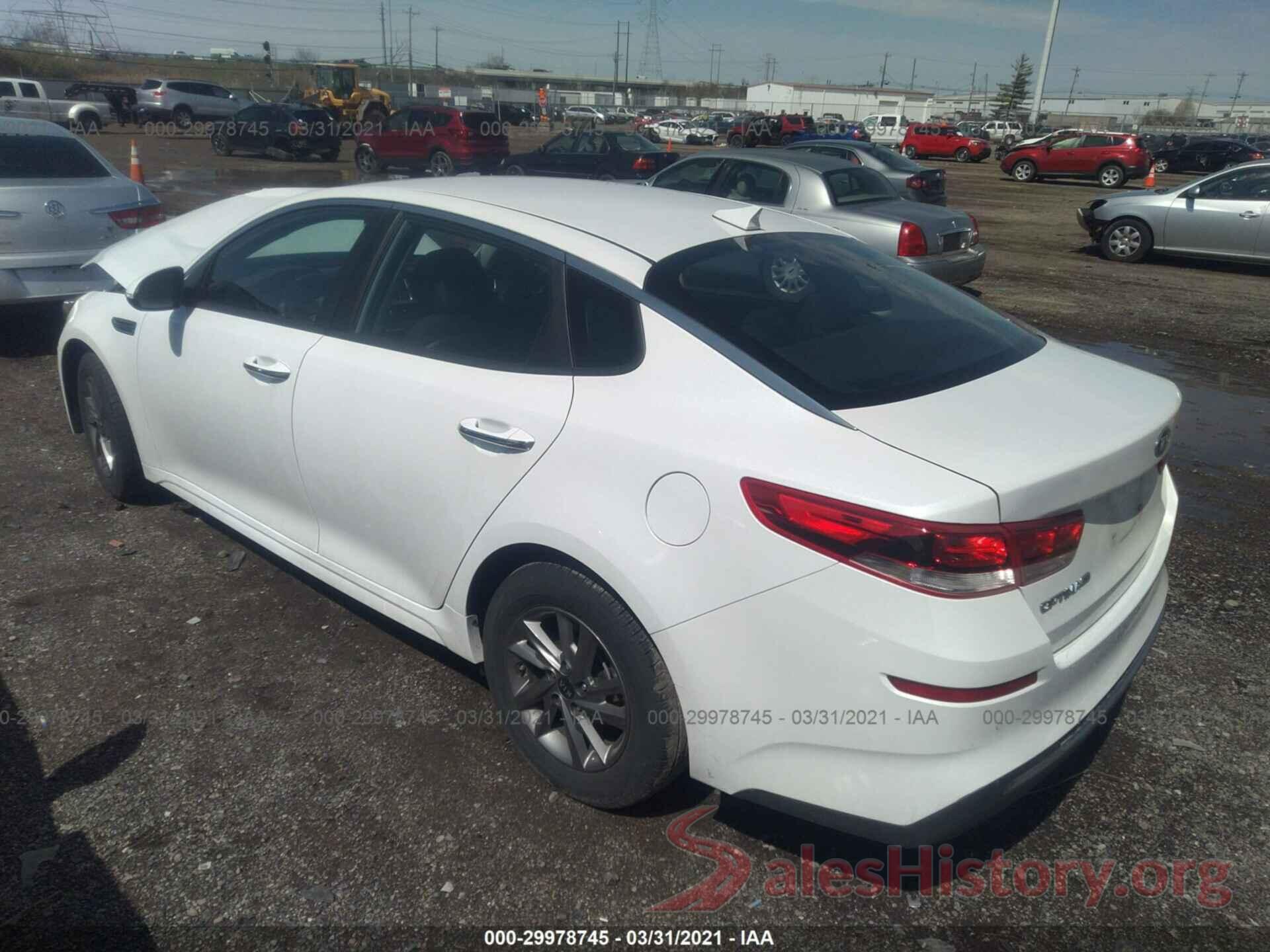 5XXGT4L3XLG419253 2020 KIA OPTIMA