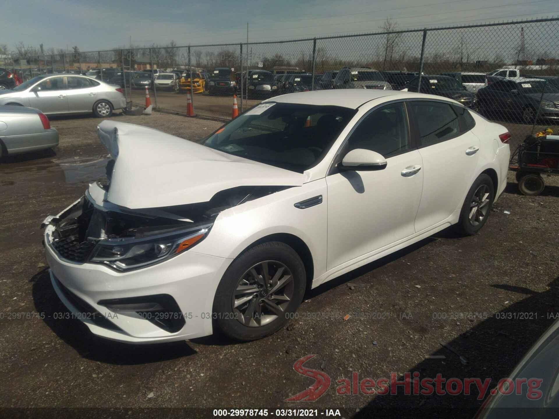 5XXGT4L3XLG419253 2020 KIA OPTIMA