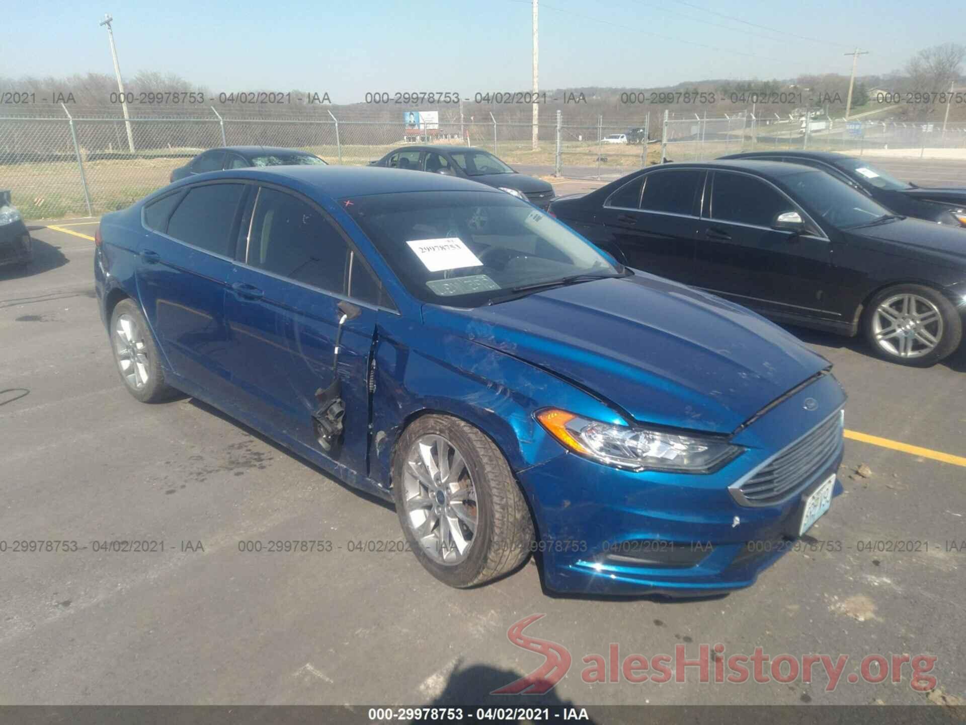 3FA6P0HD2HR252511 2017 FORD FUSION