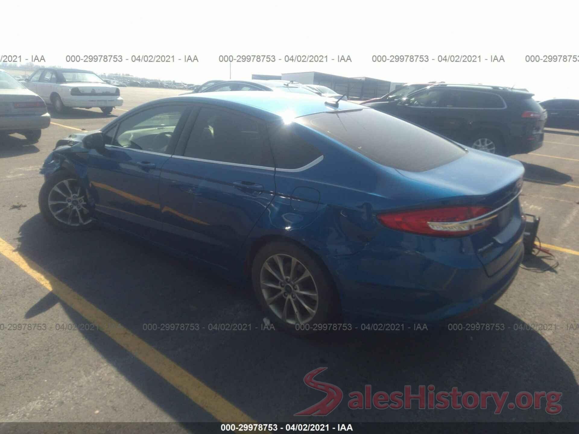 3FA6P0HD2HR252511 2017 FORD FUSION