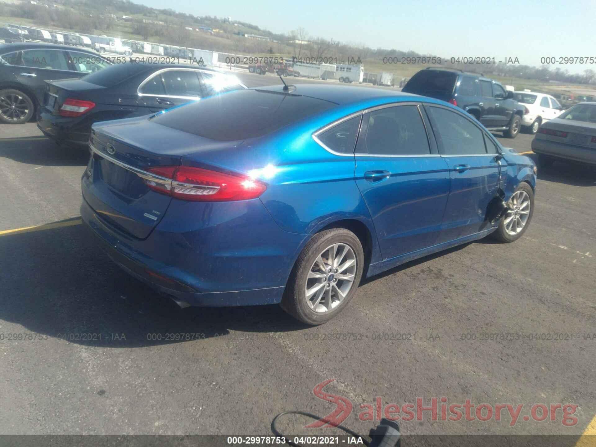 3FA6P0HD2HR252511 2017 FORD FUSION