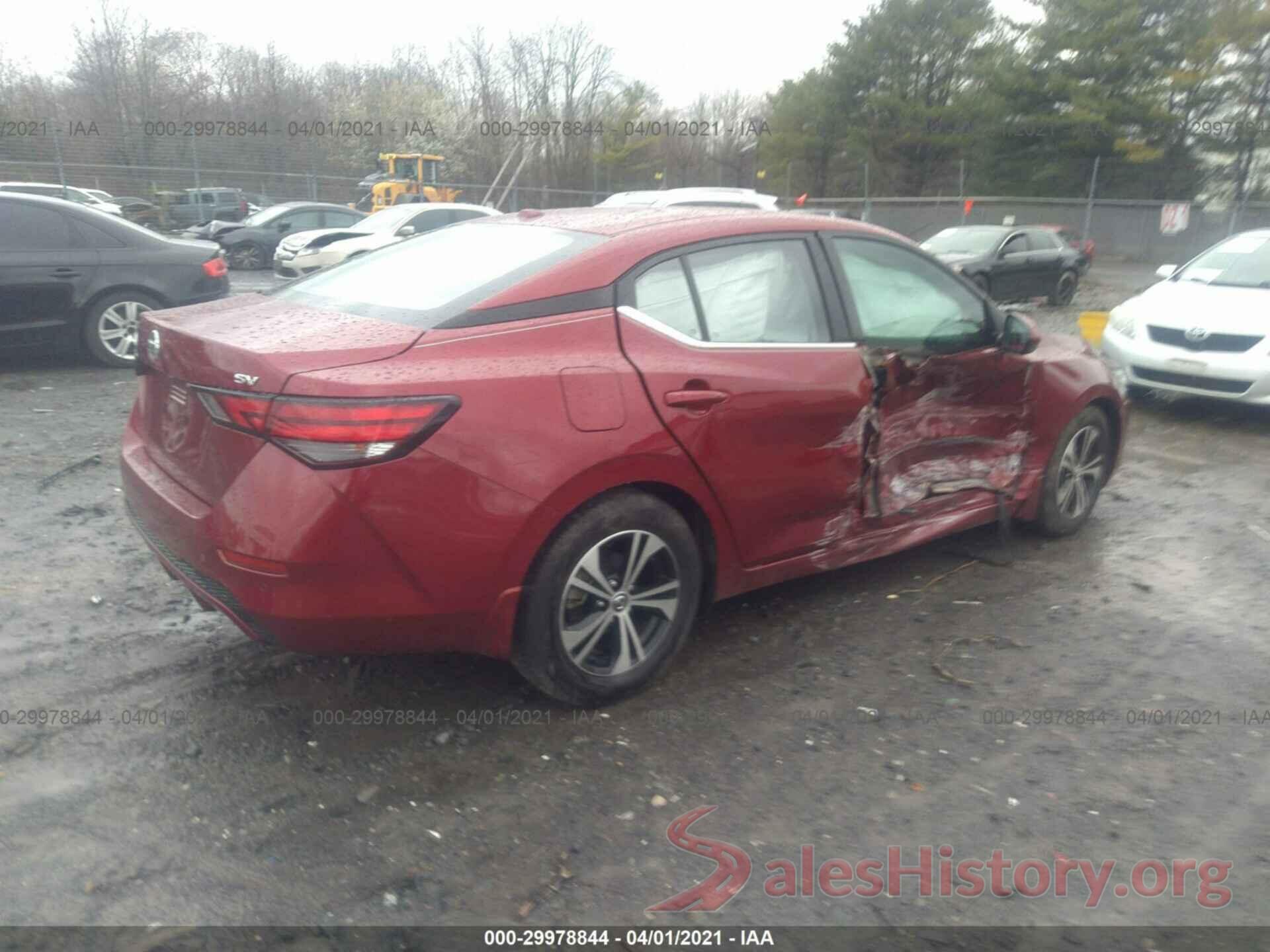 3N1AB8CV6LY309036 2020 NISSAN SENTRA